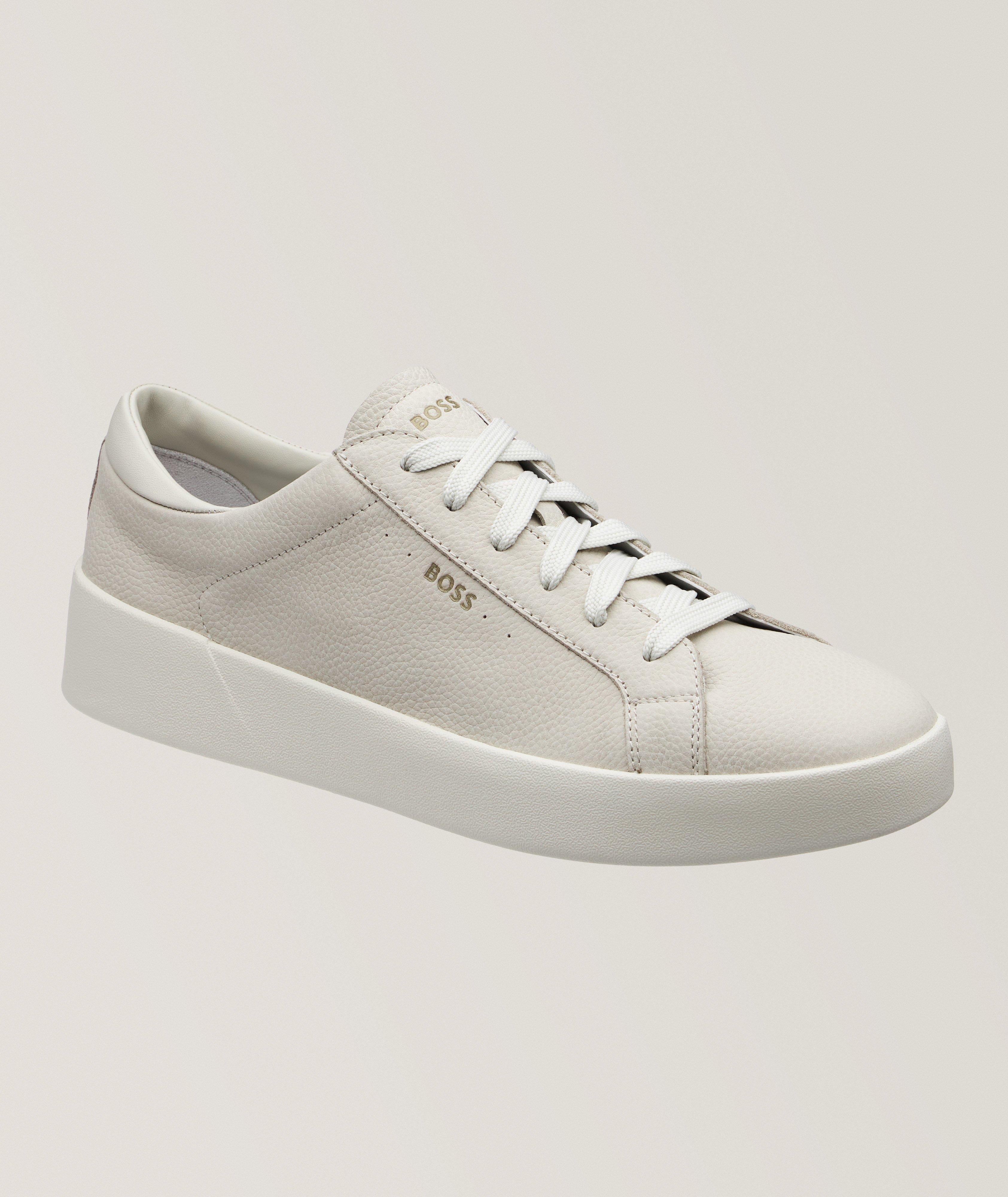 Belwar Leather Tennis Sneakers image 0