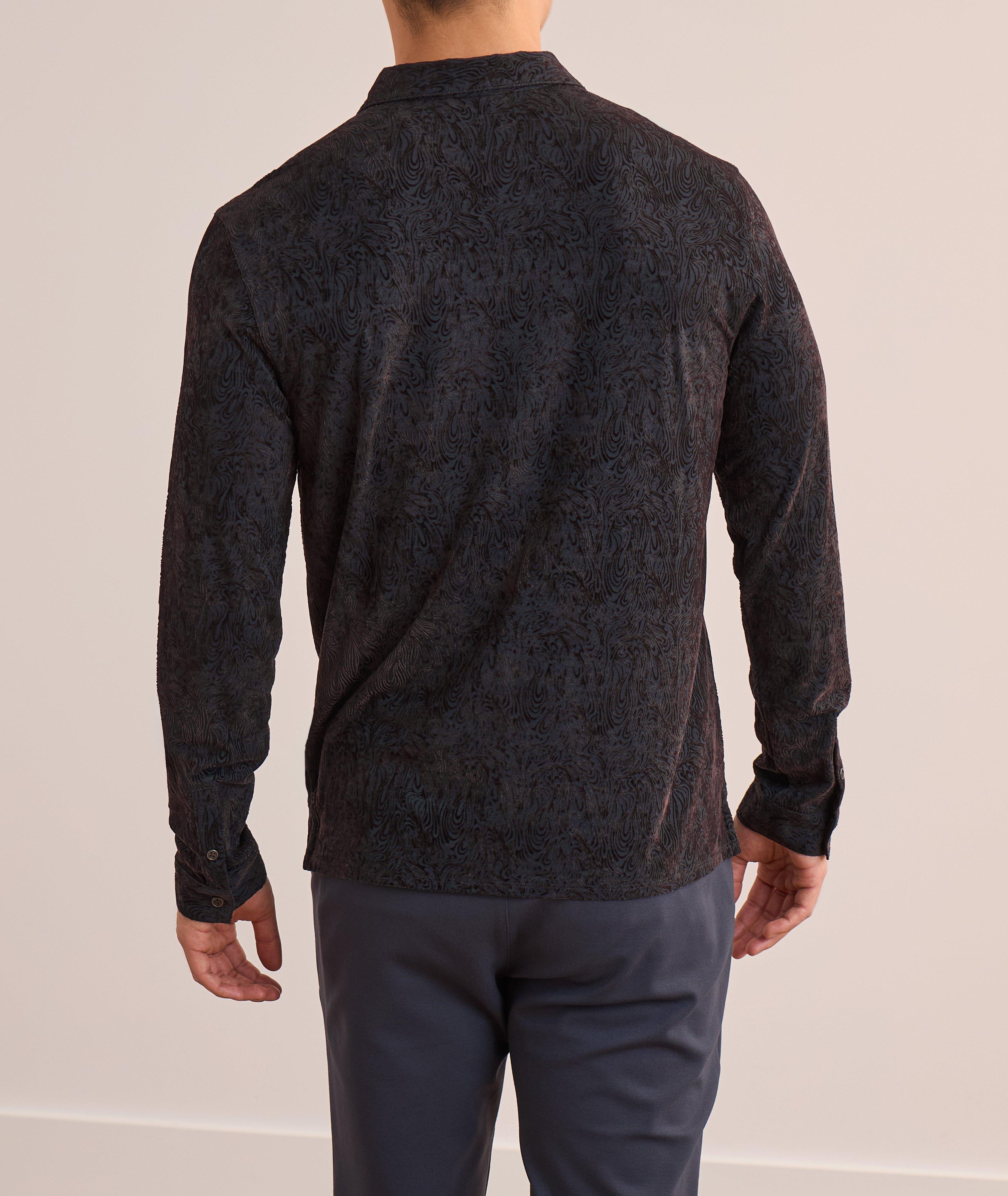 Wave Textured Modal-Blend Shirt image 2