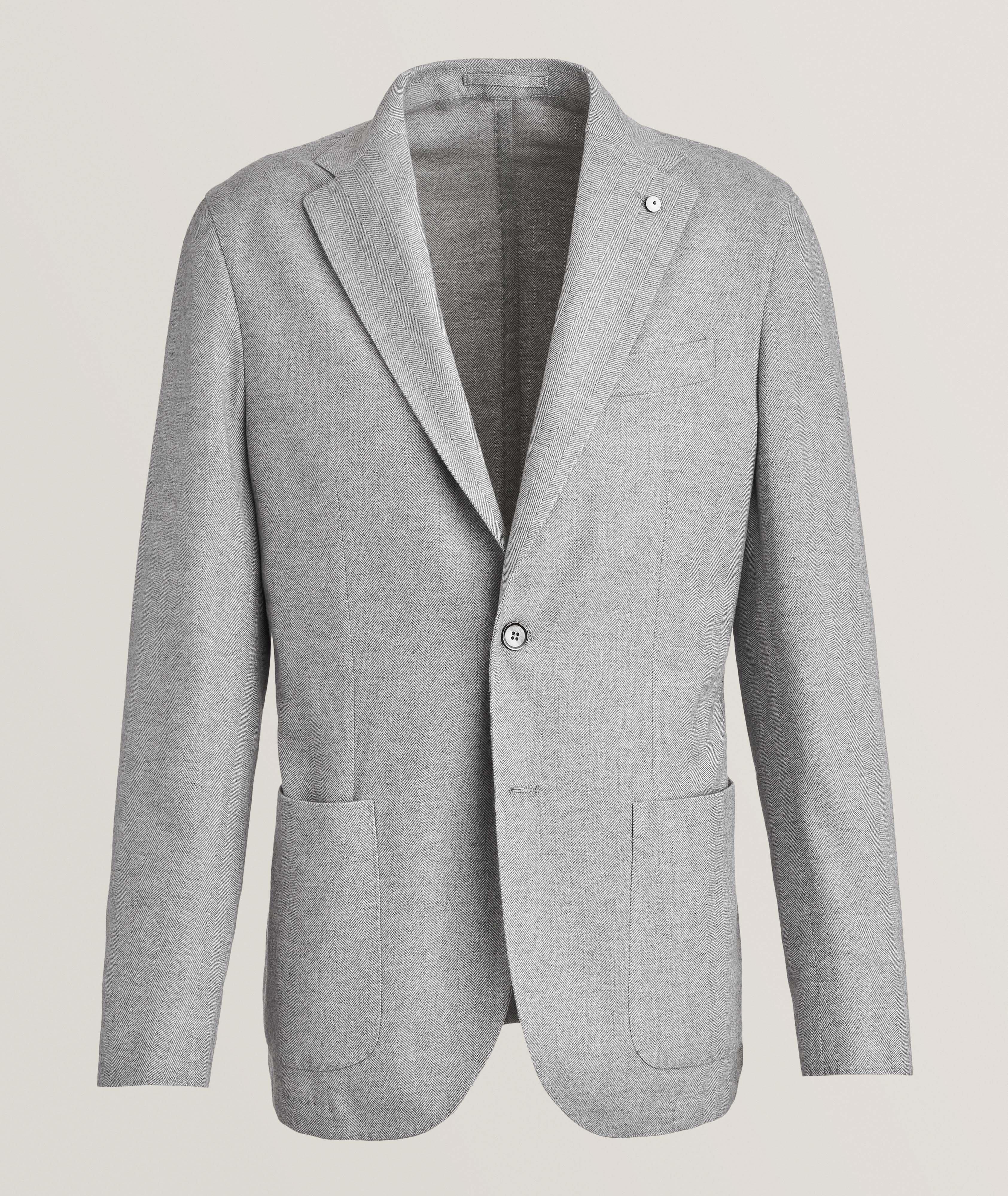 Herringbone Cotton Sport Jacket image 0