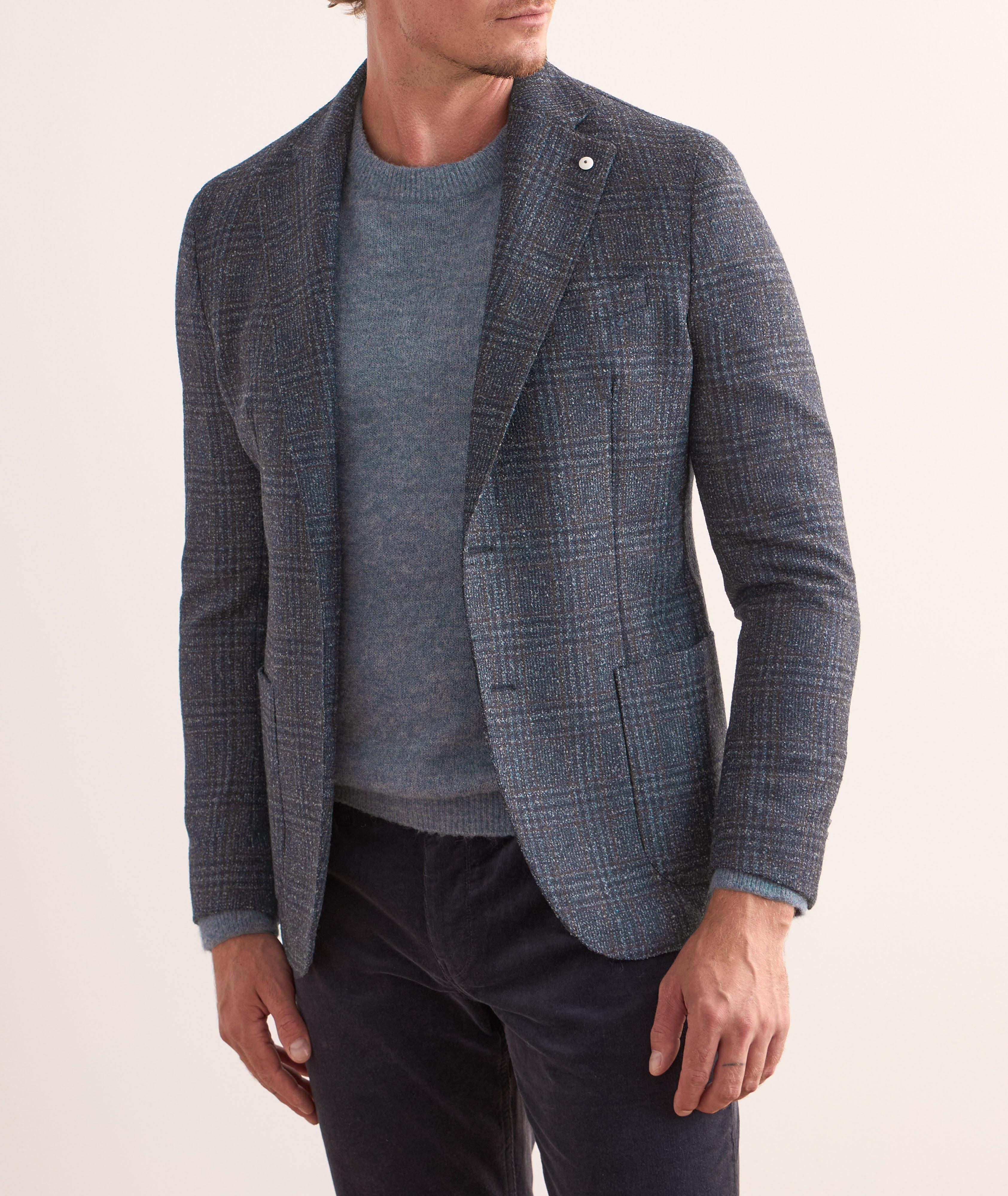 Prince of Wales Wool-Blend Sport Jacket  image 1