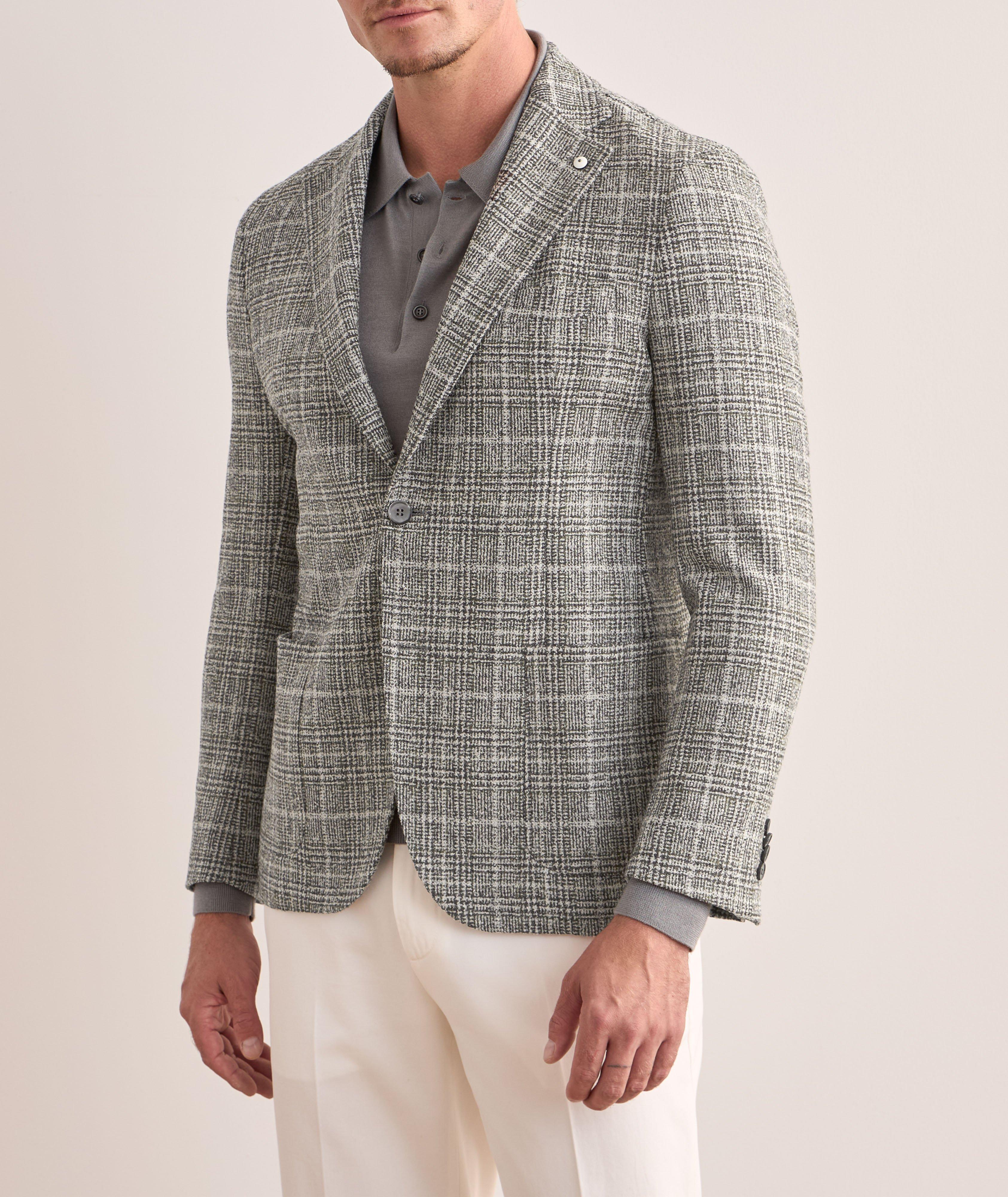 Check Wool-Blend Sport Jacket  image 1