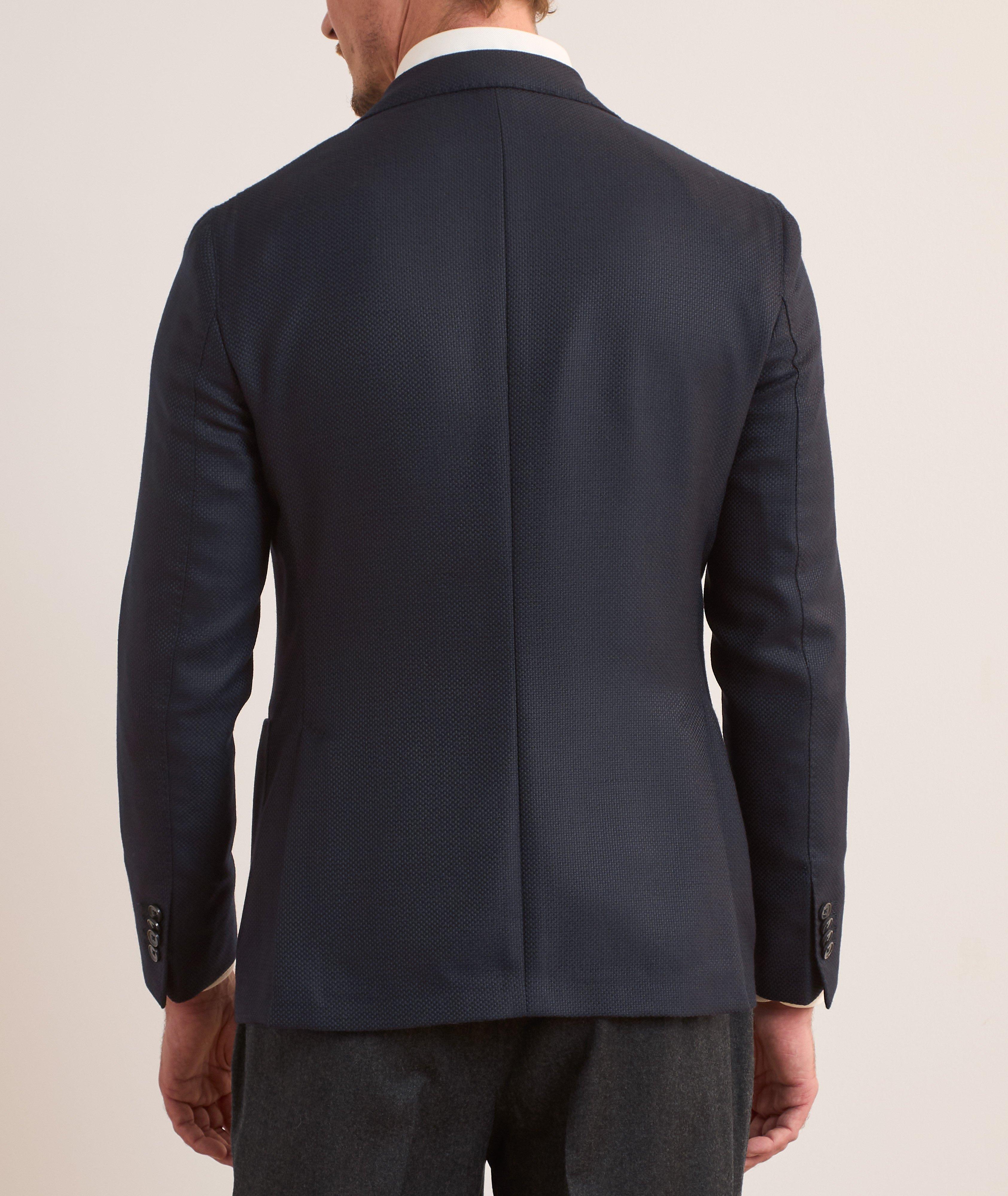 Textured Virgin Wool Sport Jacket  image 2