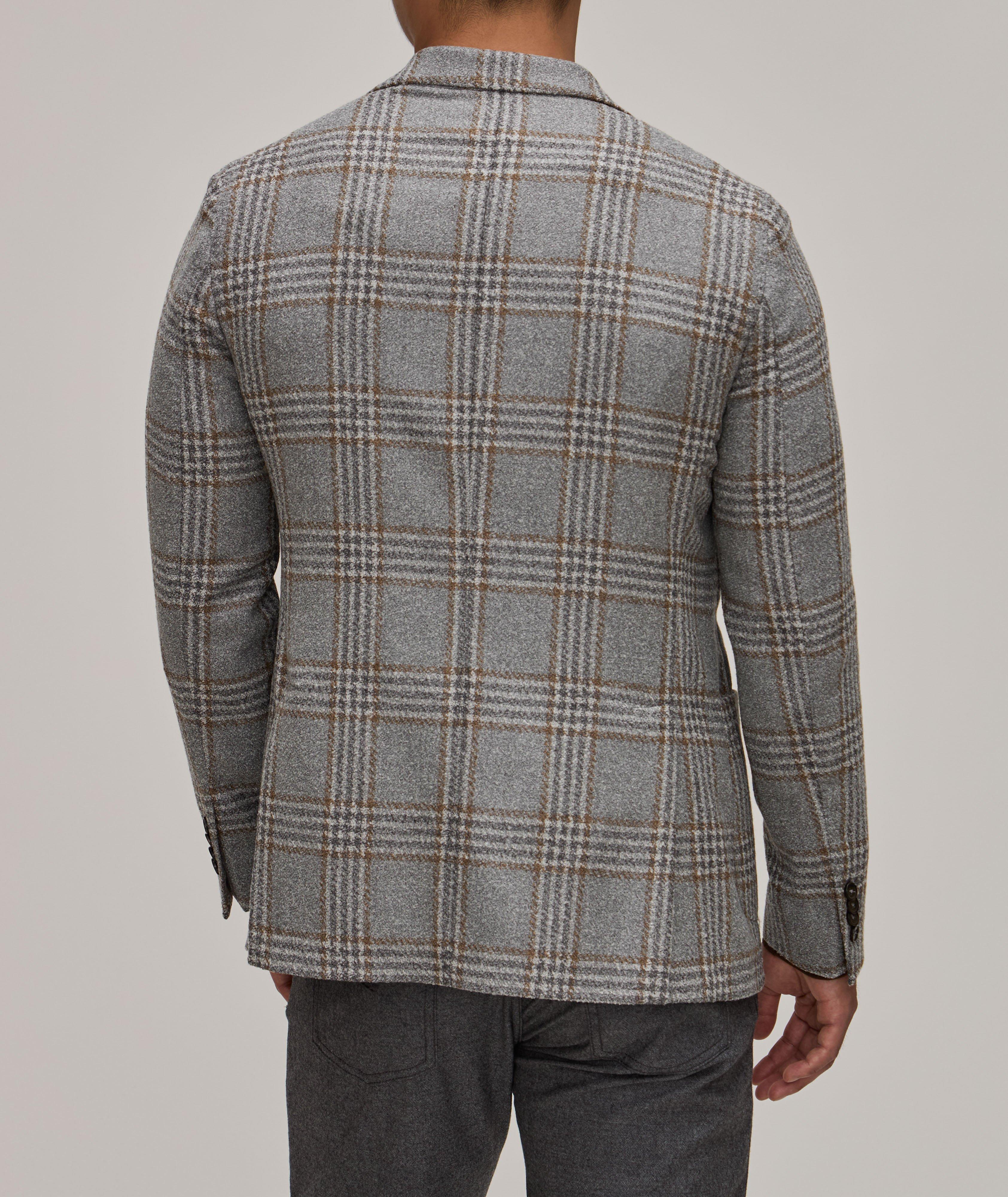 Check Virgin Wool-Blend Sport Jacket  image 2