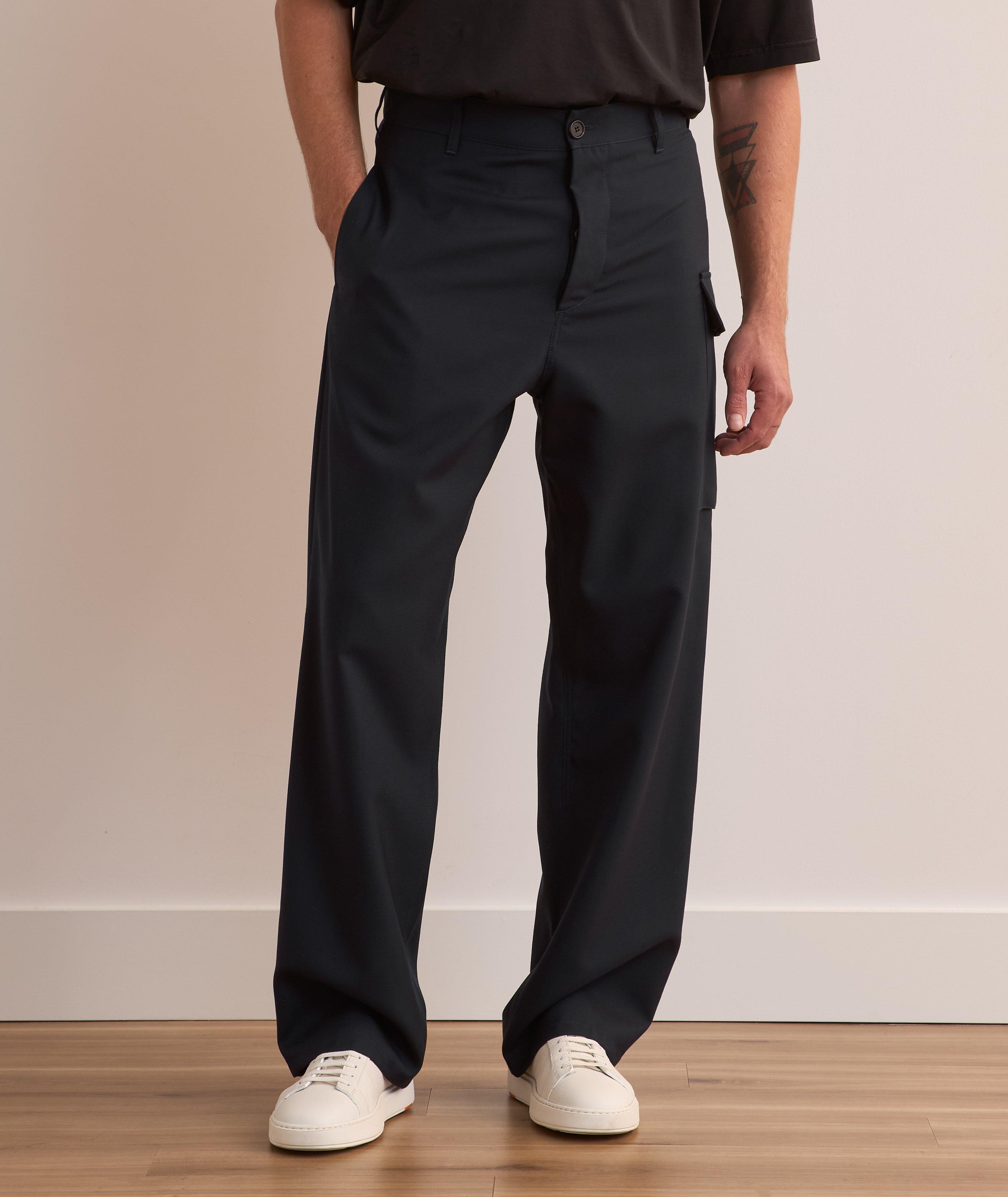 Virgin Wool One-Pocket Pants  image 2