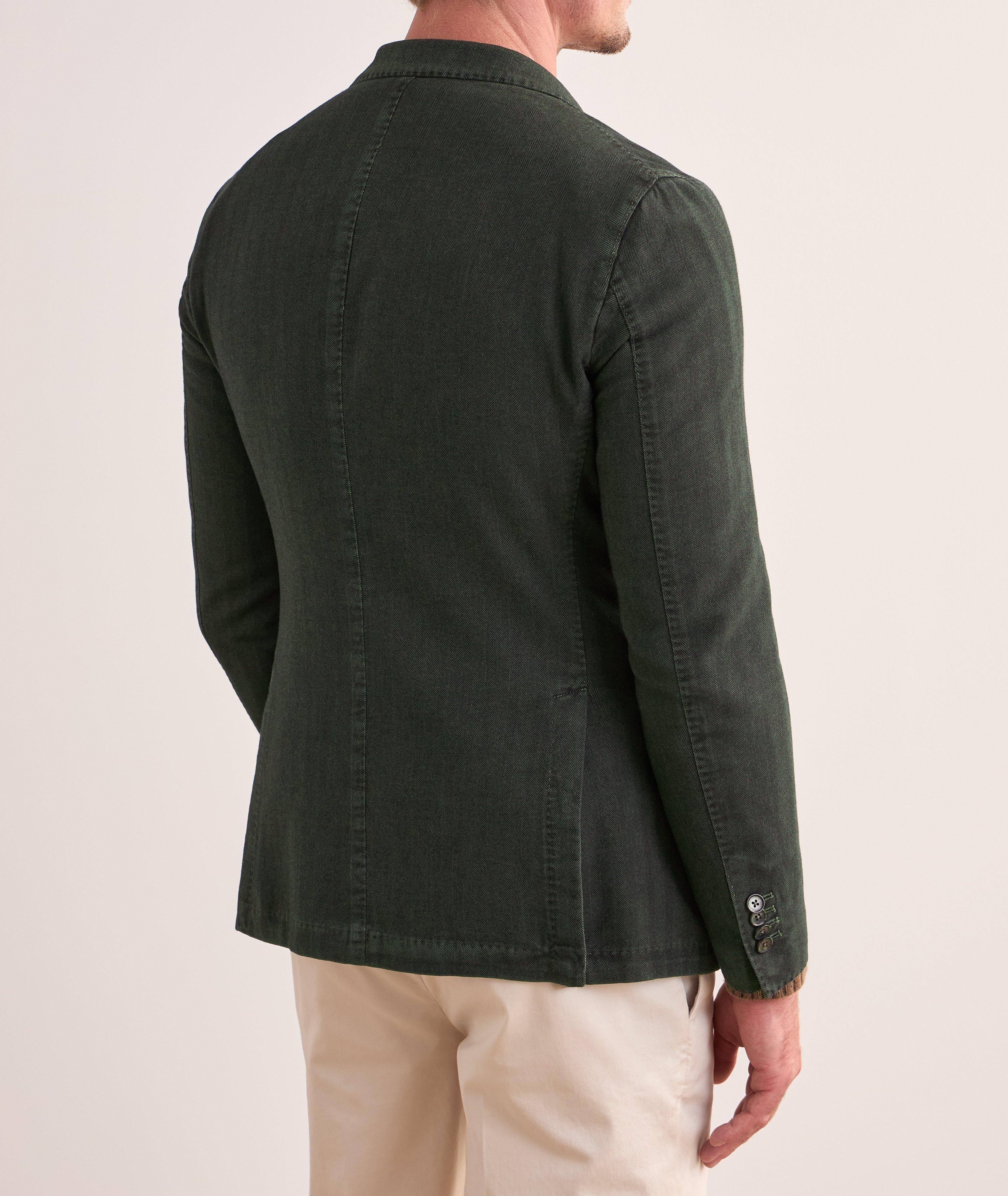 Herringbone Cotton Sport Jacket  image 2