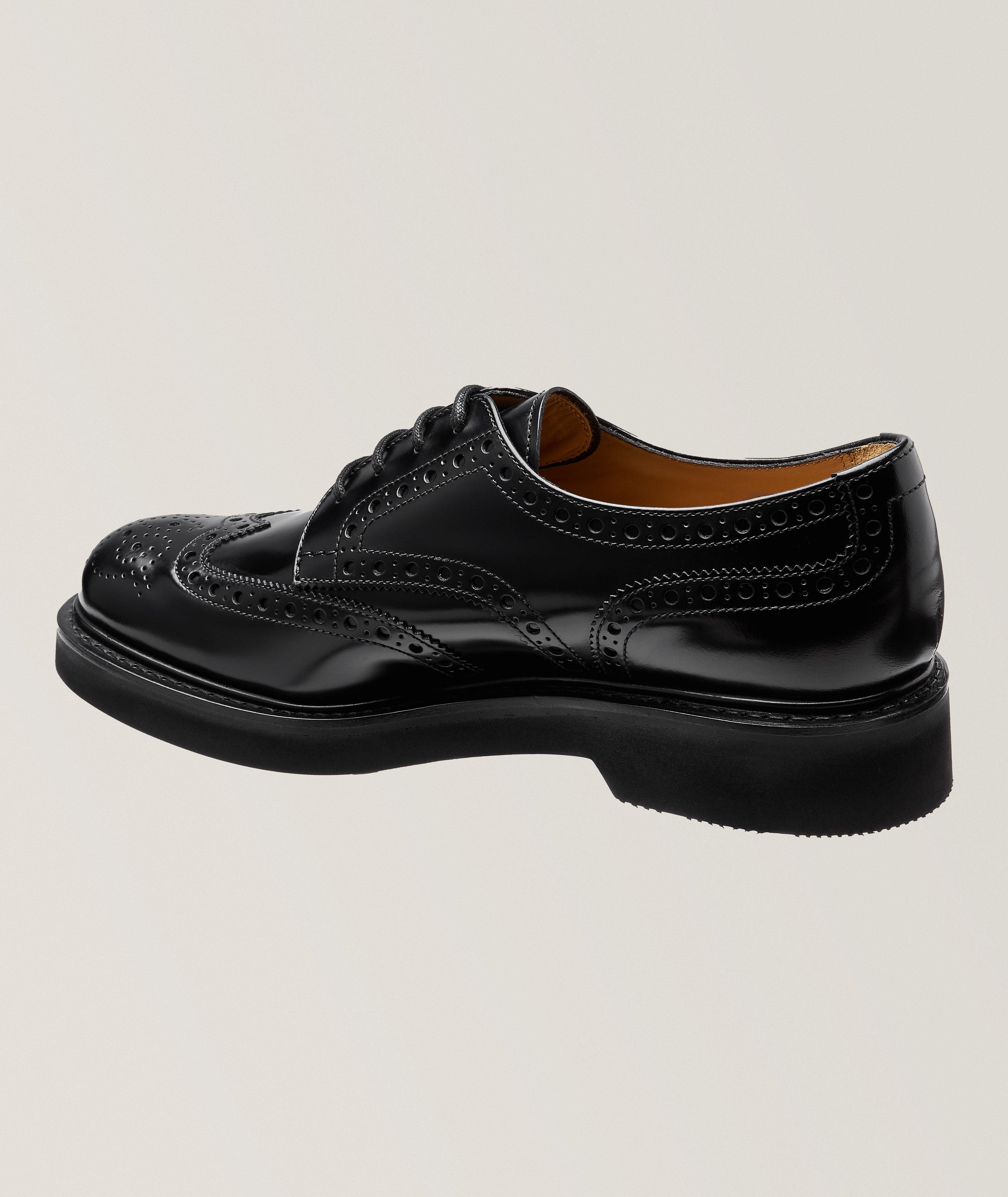 Norwich Polished Leather Wingtip Derbies image 1