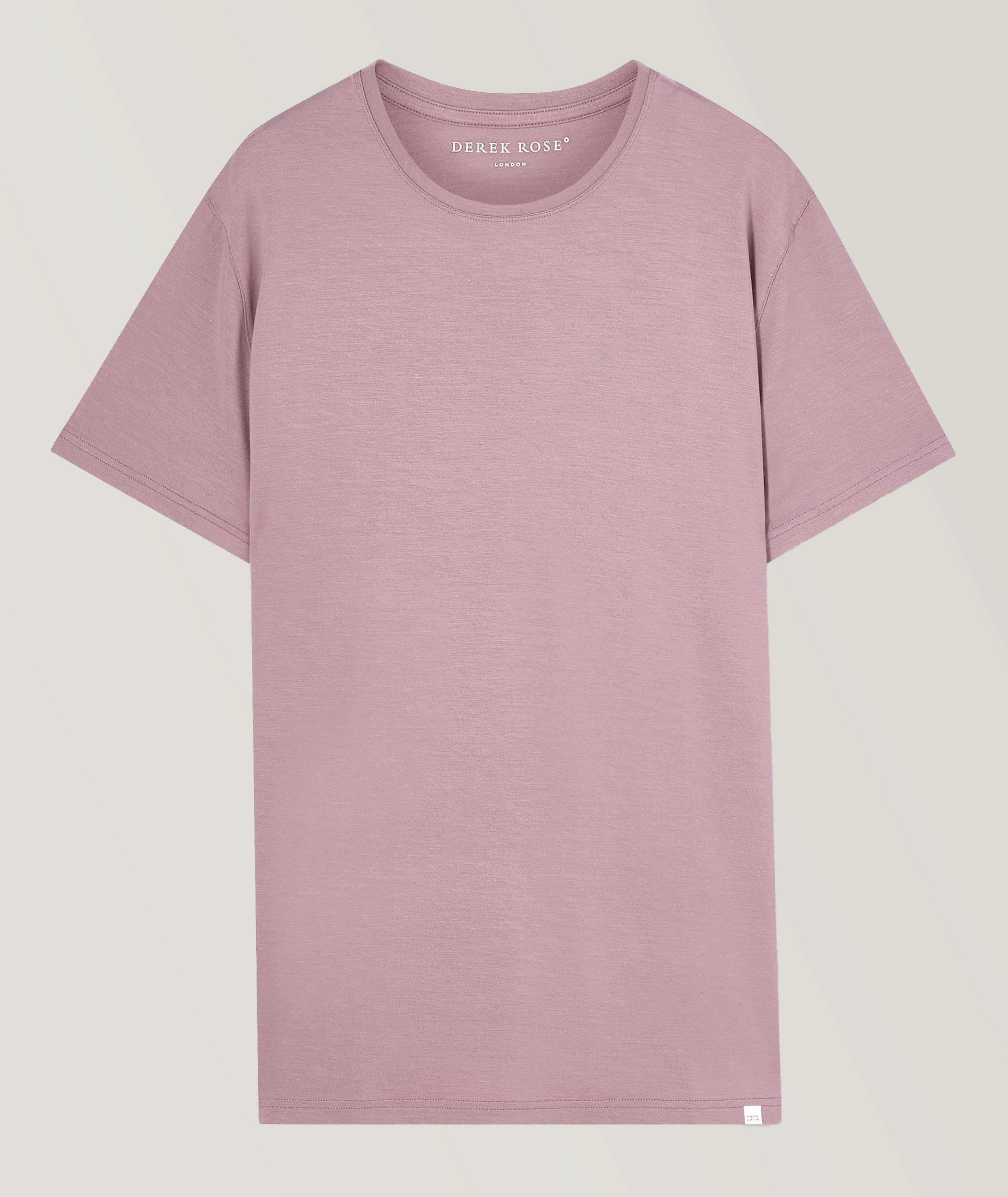 Basel Stretch-Micro Modal Jersey T-Shirt  image 0