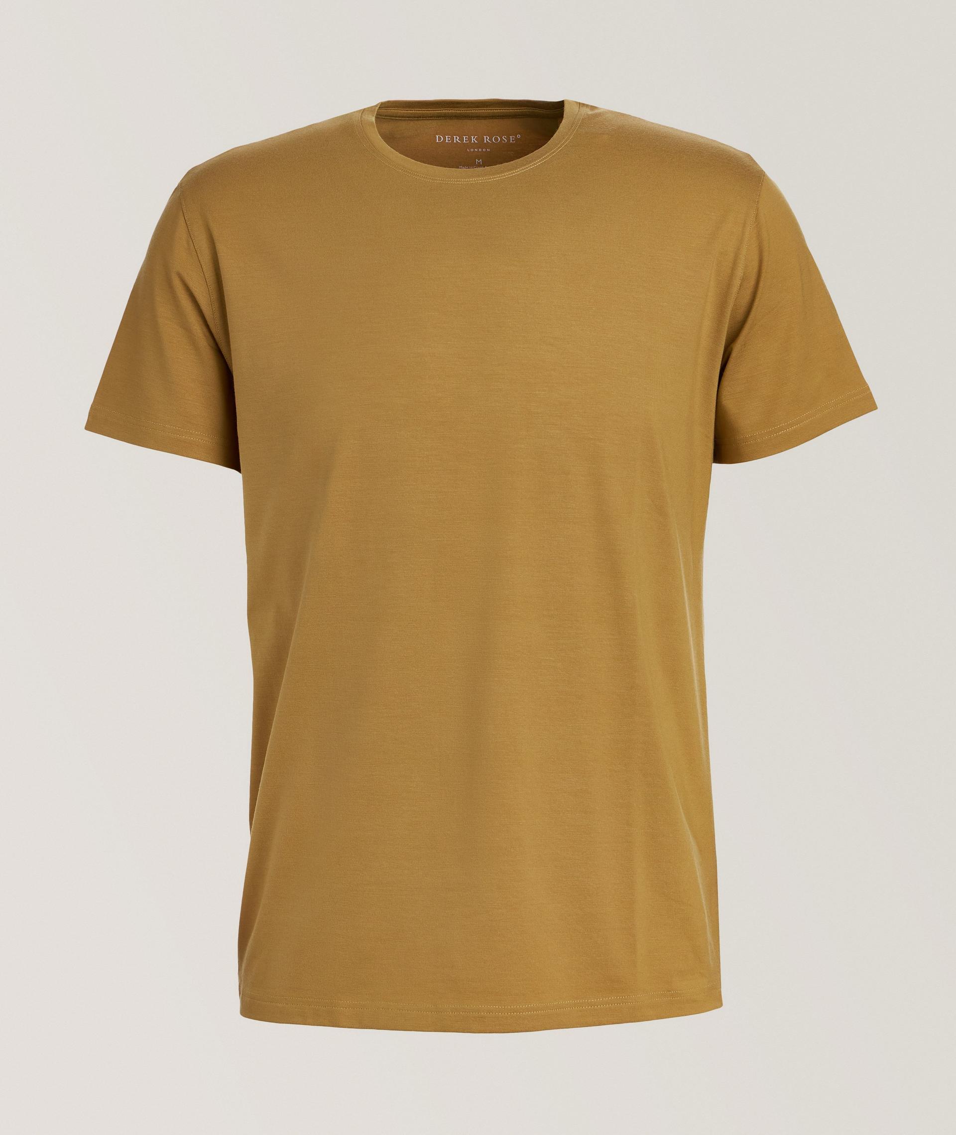 Stretch-Modal Crewneck T-Shirt  image 0