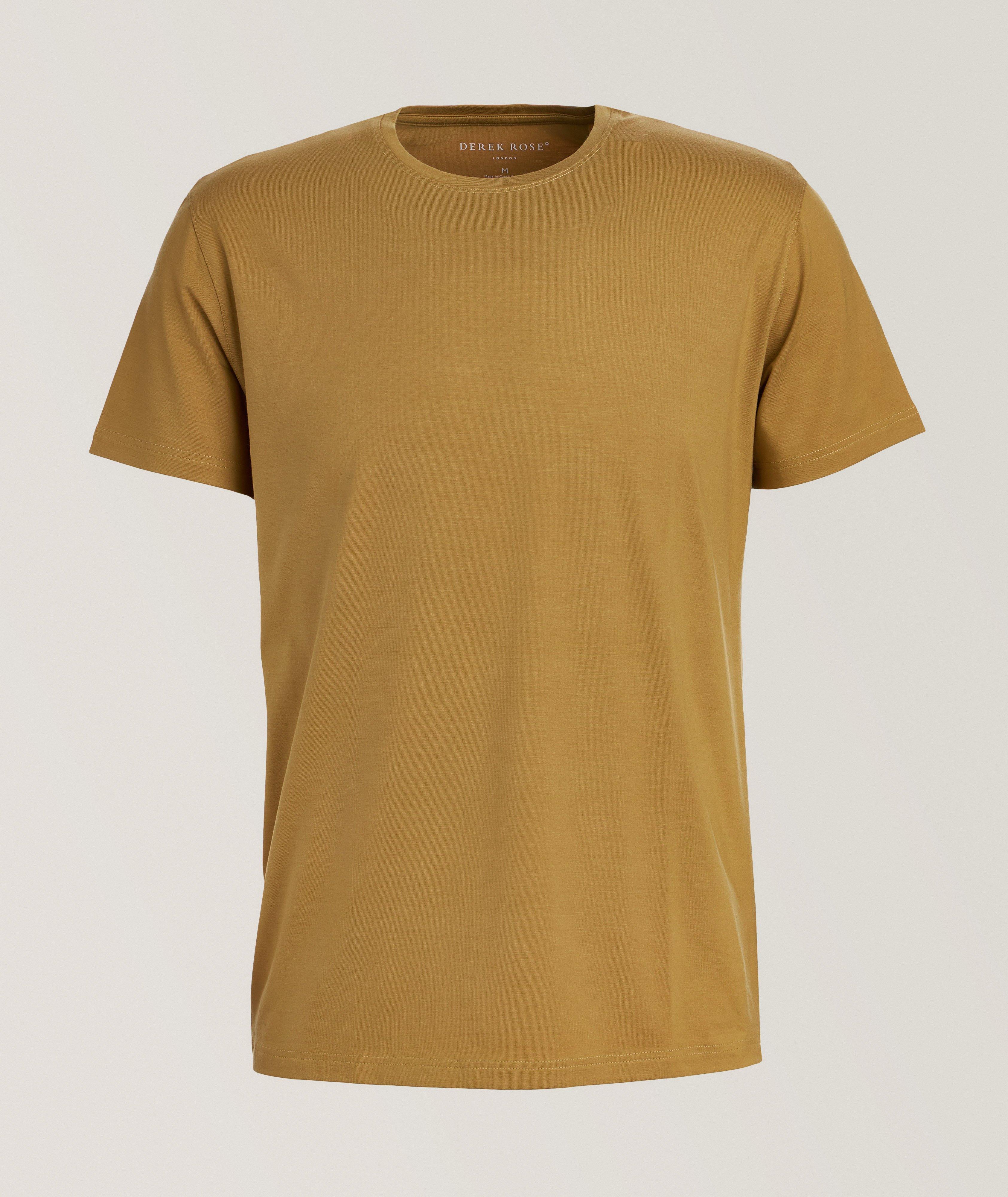 Stretch-Modal Crewneck T-Shirt  image 0