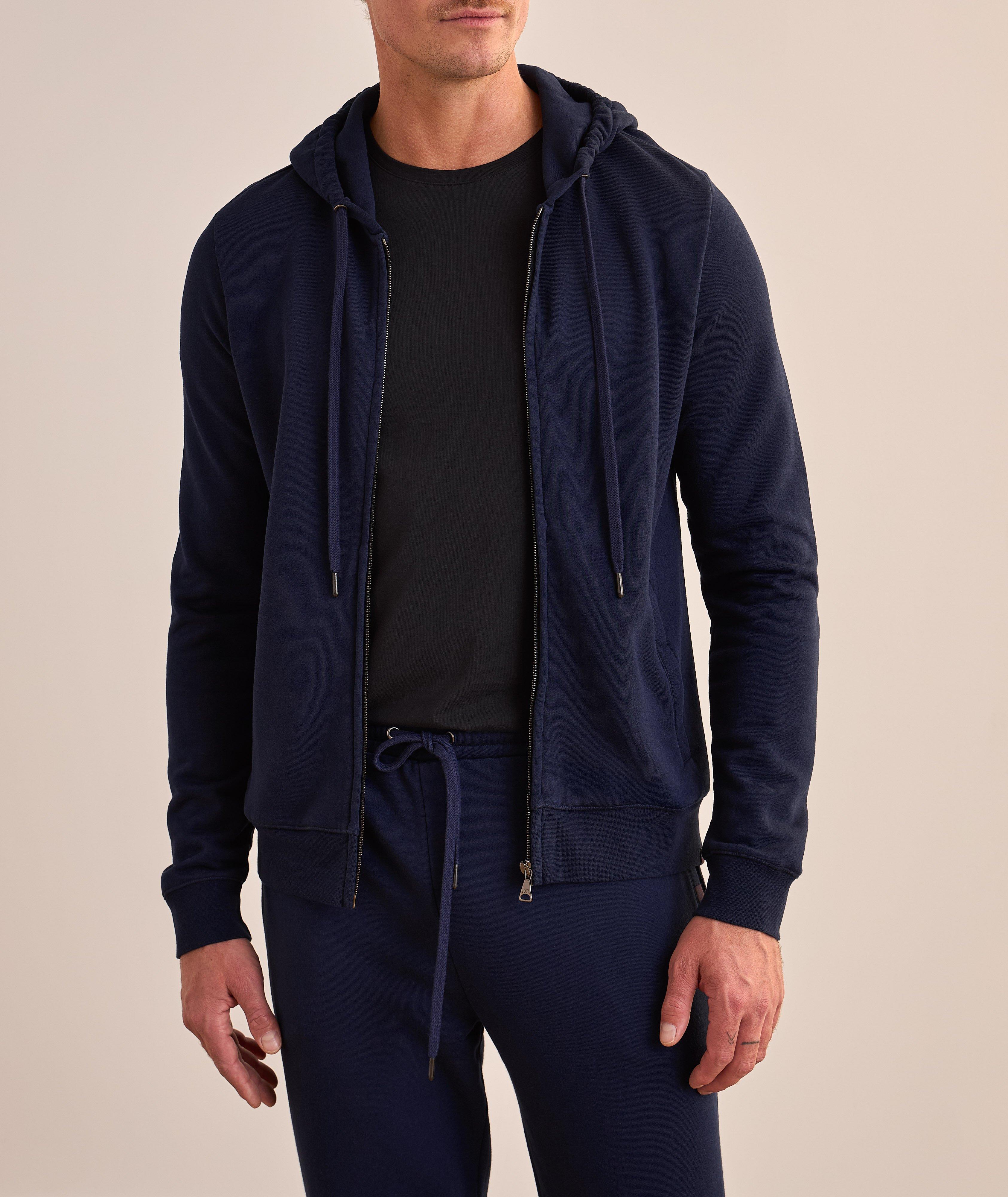 Pull Quinn en coton et en modal à capuchon image 1