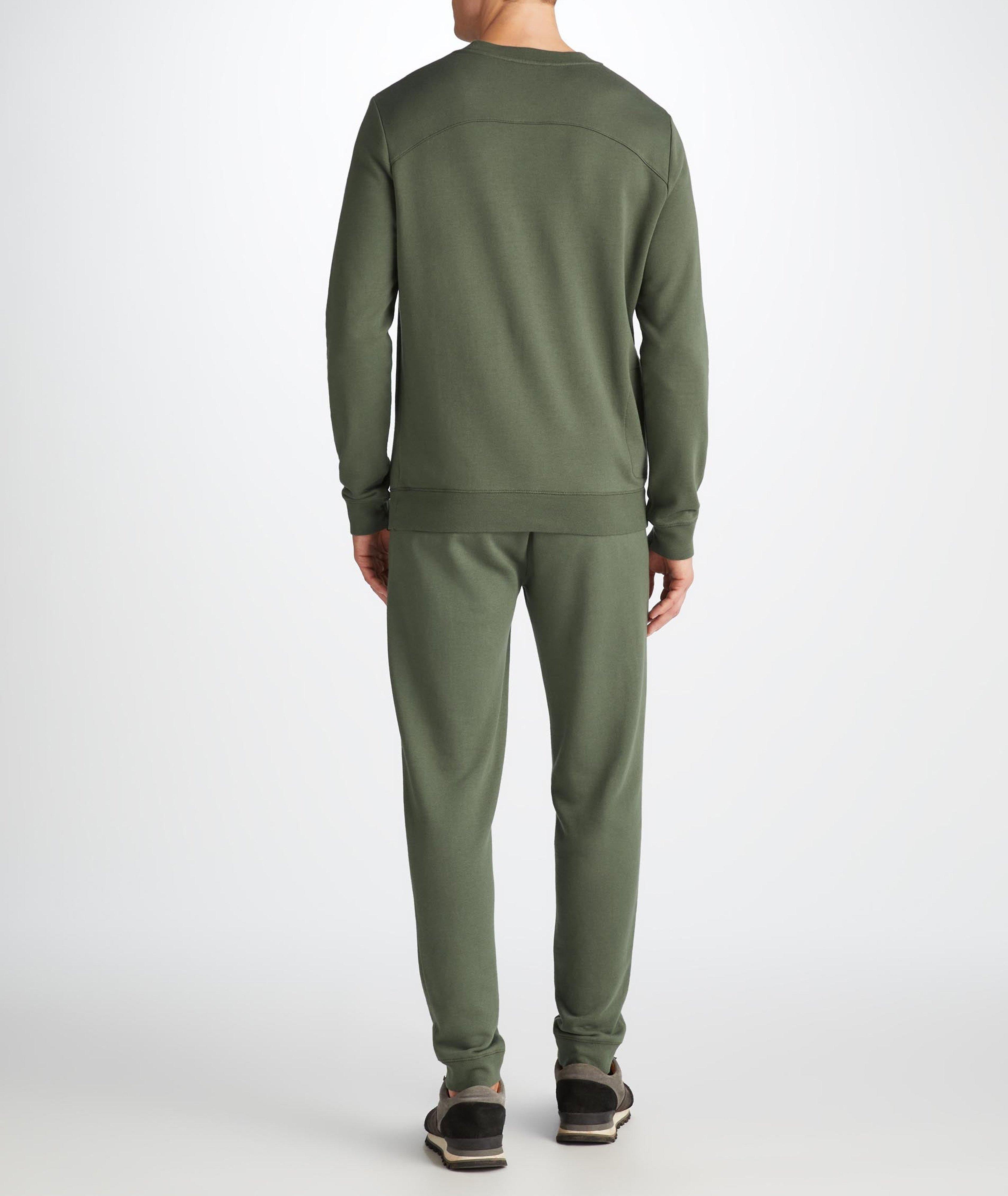 Quinn Cotton-Modal Loopback Sweater  image 2
