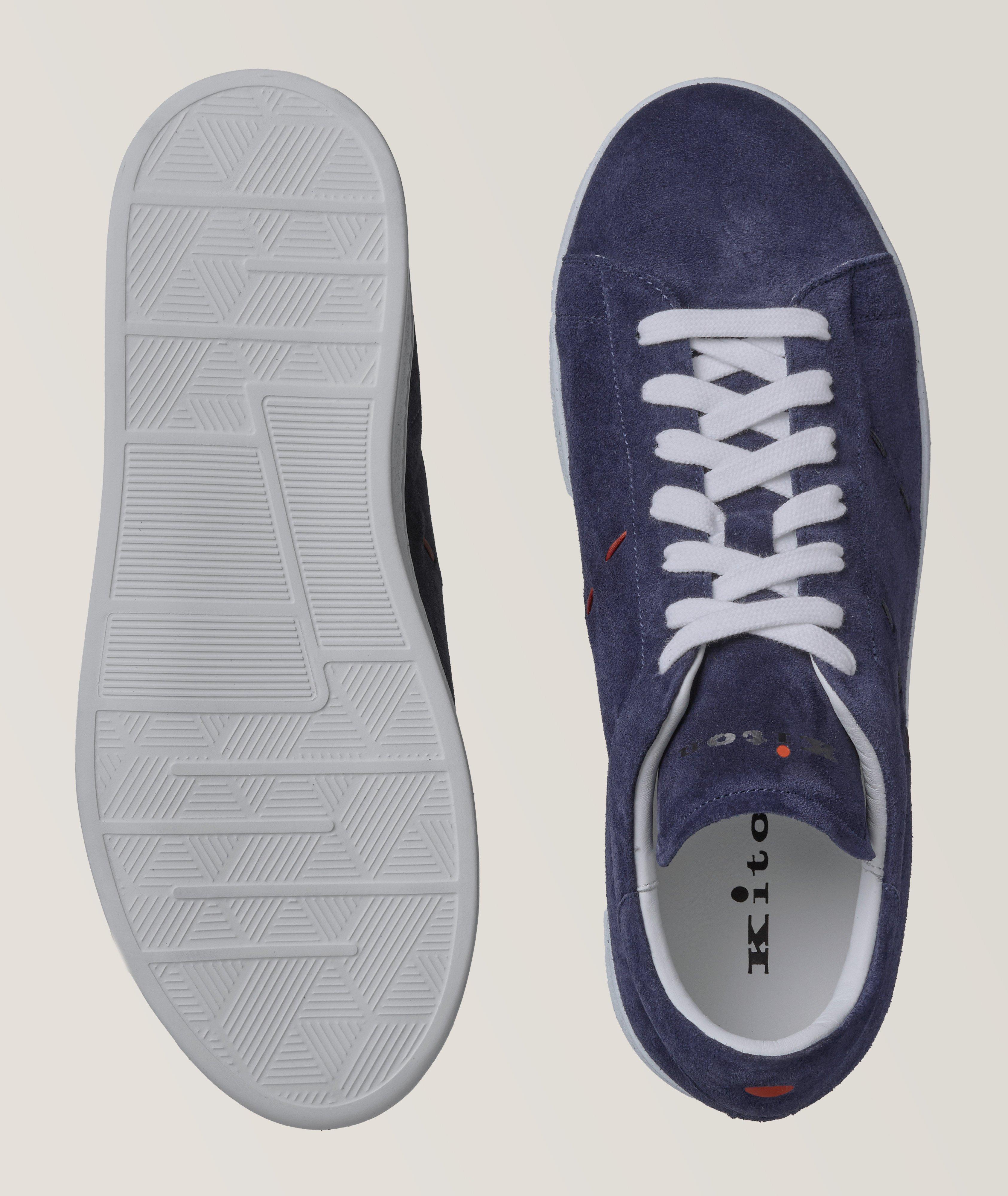 Suede Stitching Sneakers image 2