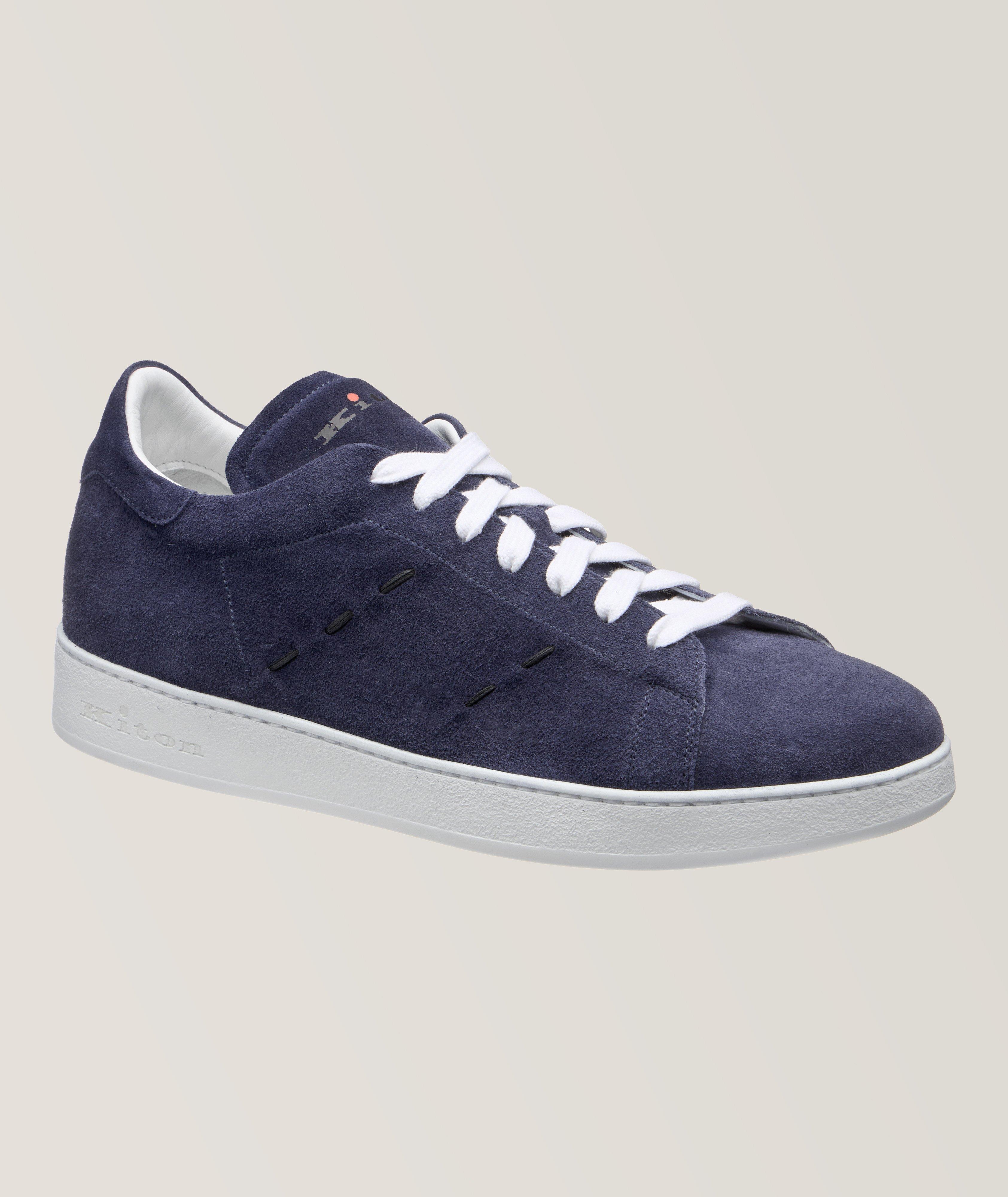 Suede Stitching Sneakers image 0