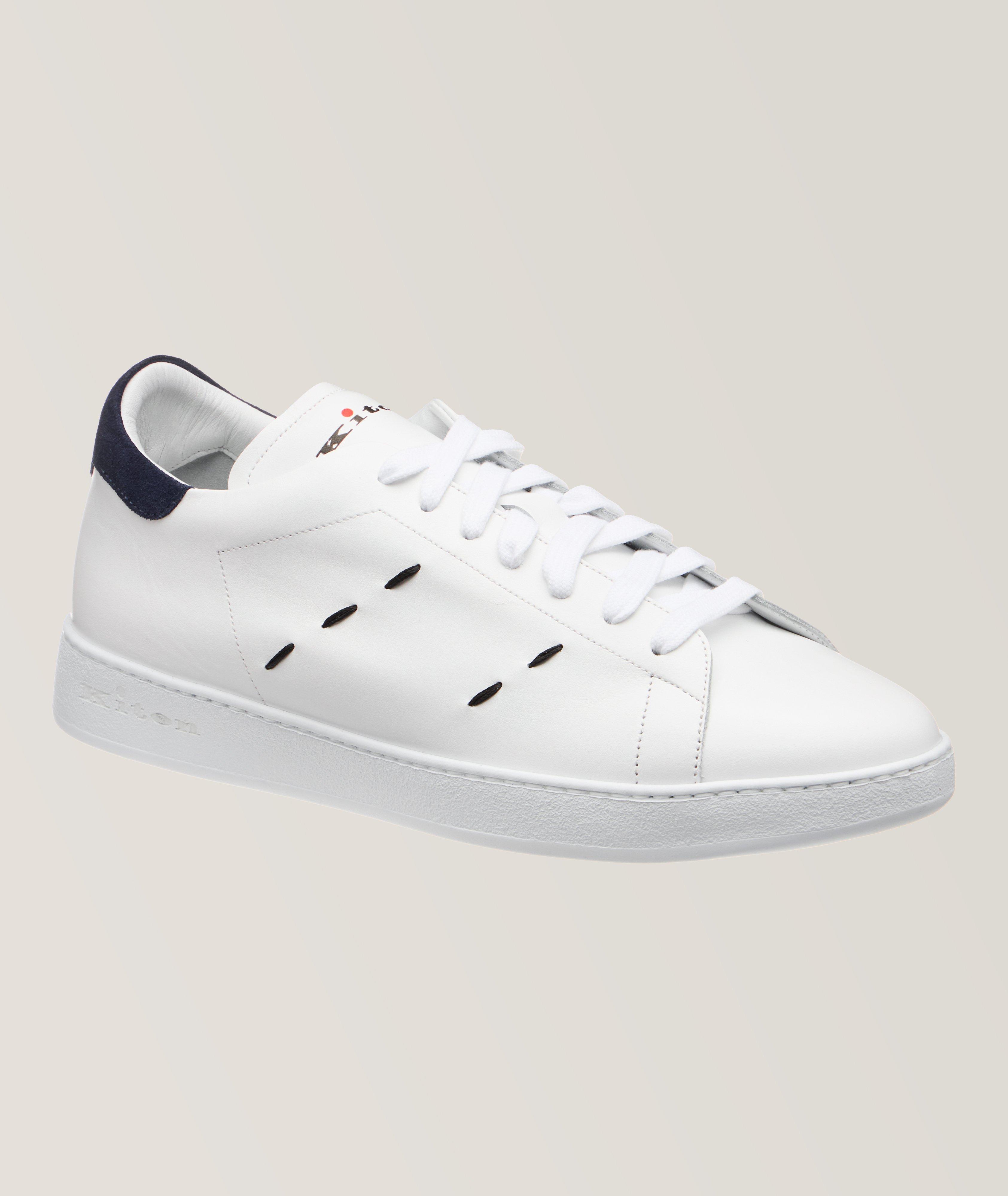 Pick Stitch Calfskin Sneakers  image 0