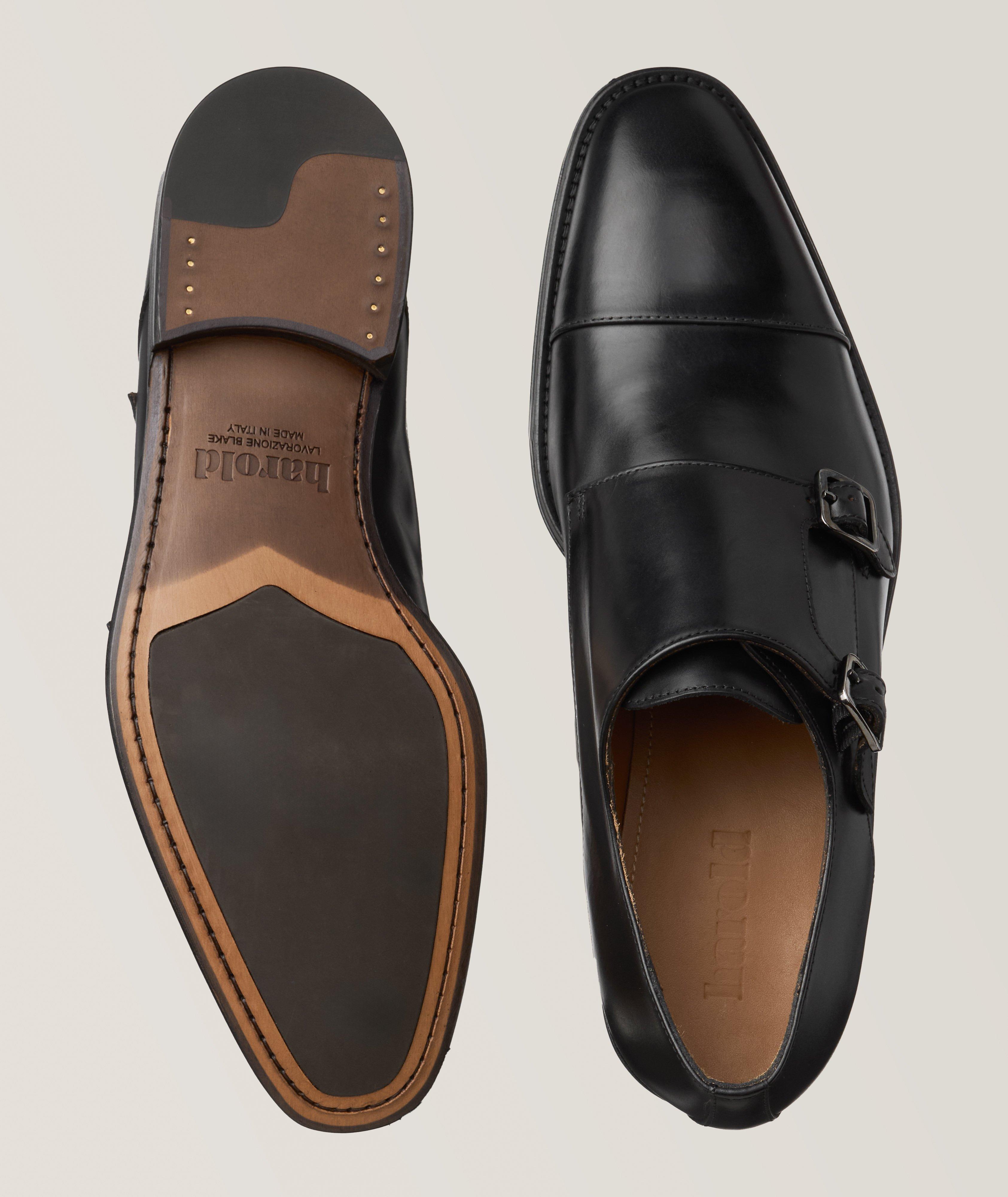 Leather Double Monkstraps image 2