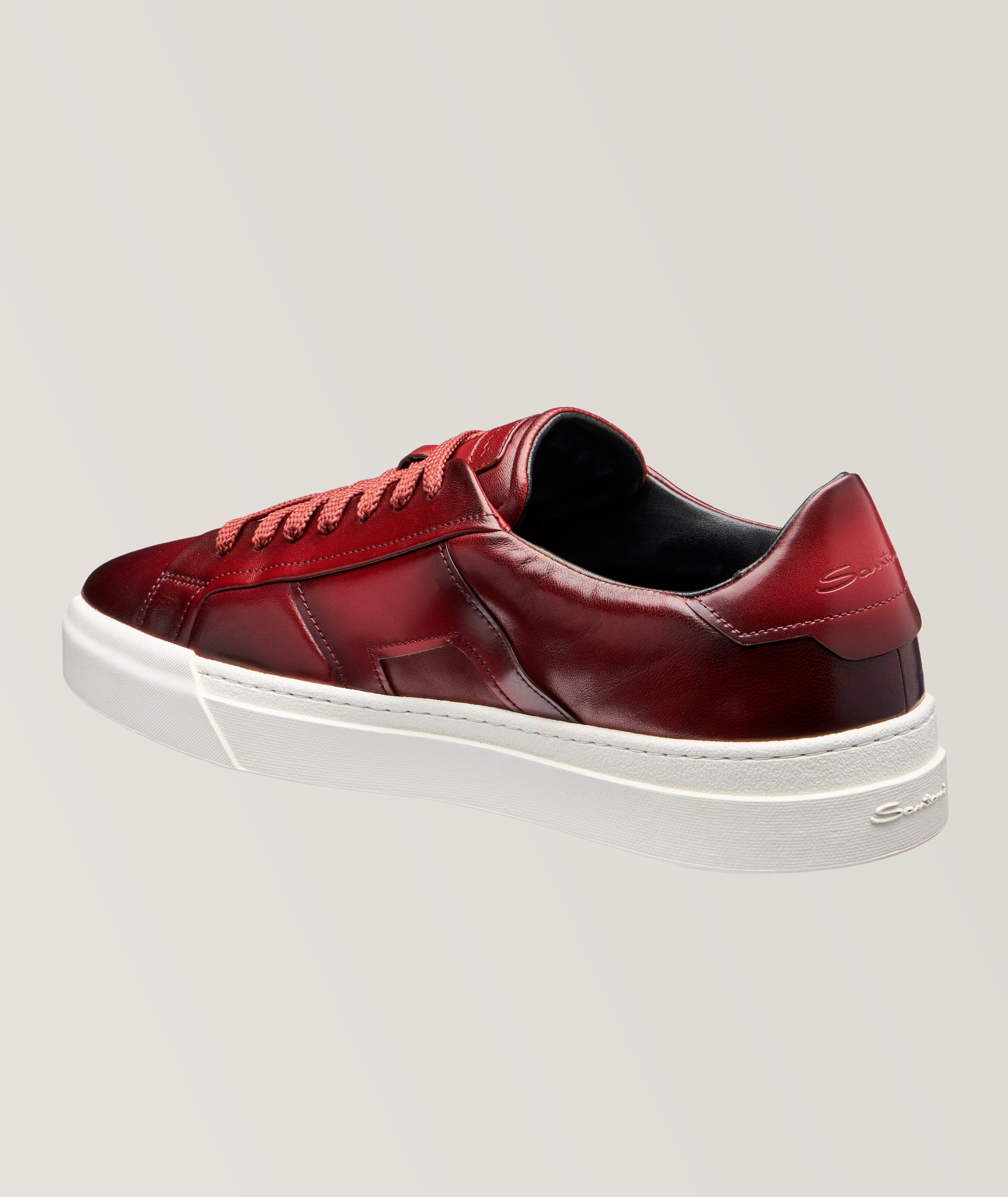 Burnished Nappa Leather Sneakers  image 1