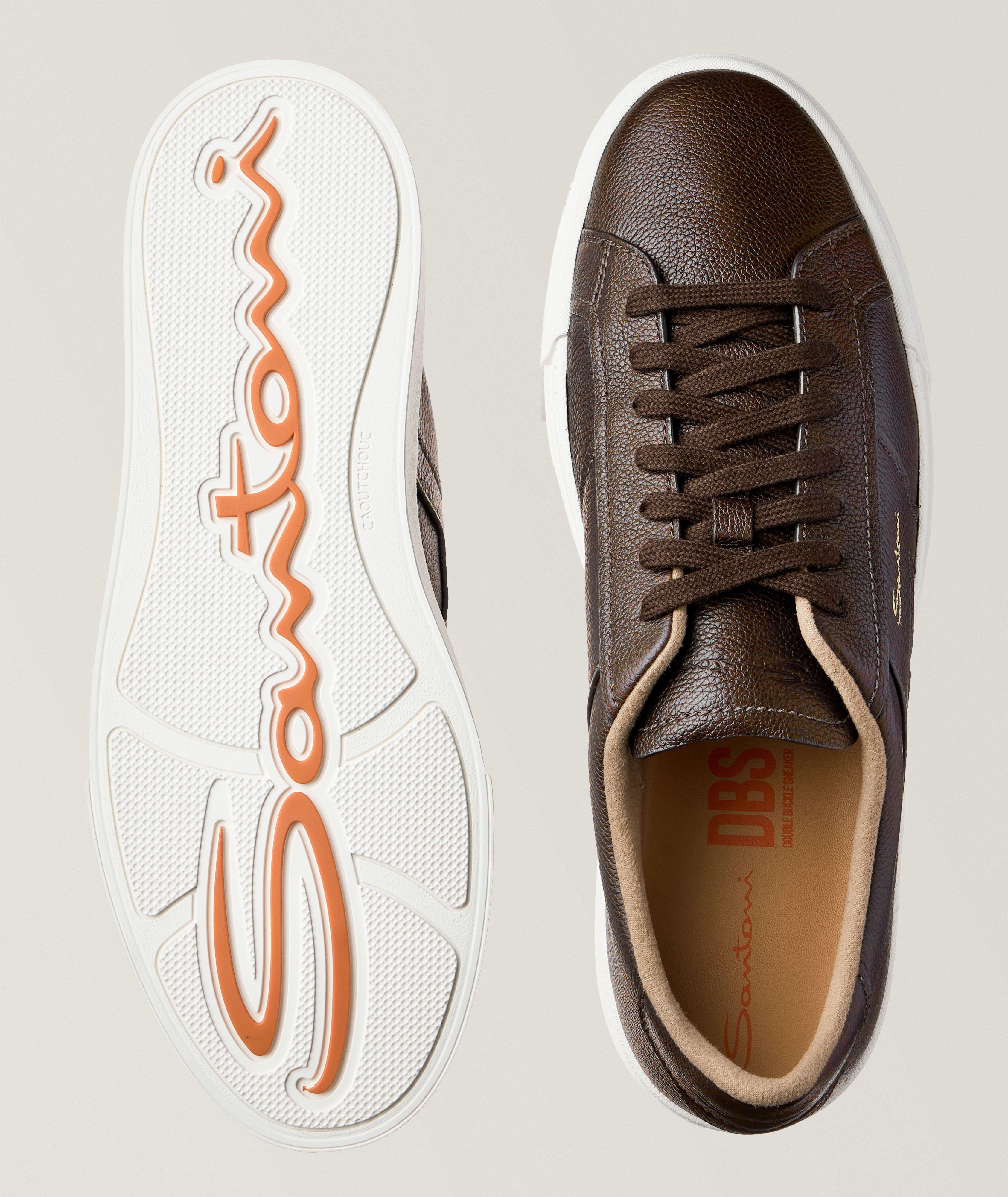 Grained Leather Sneakers  image 2