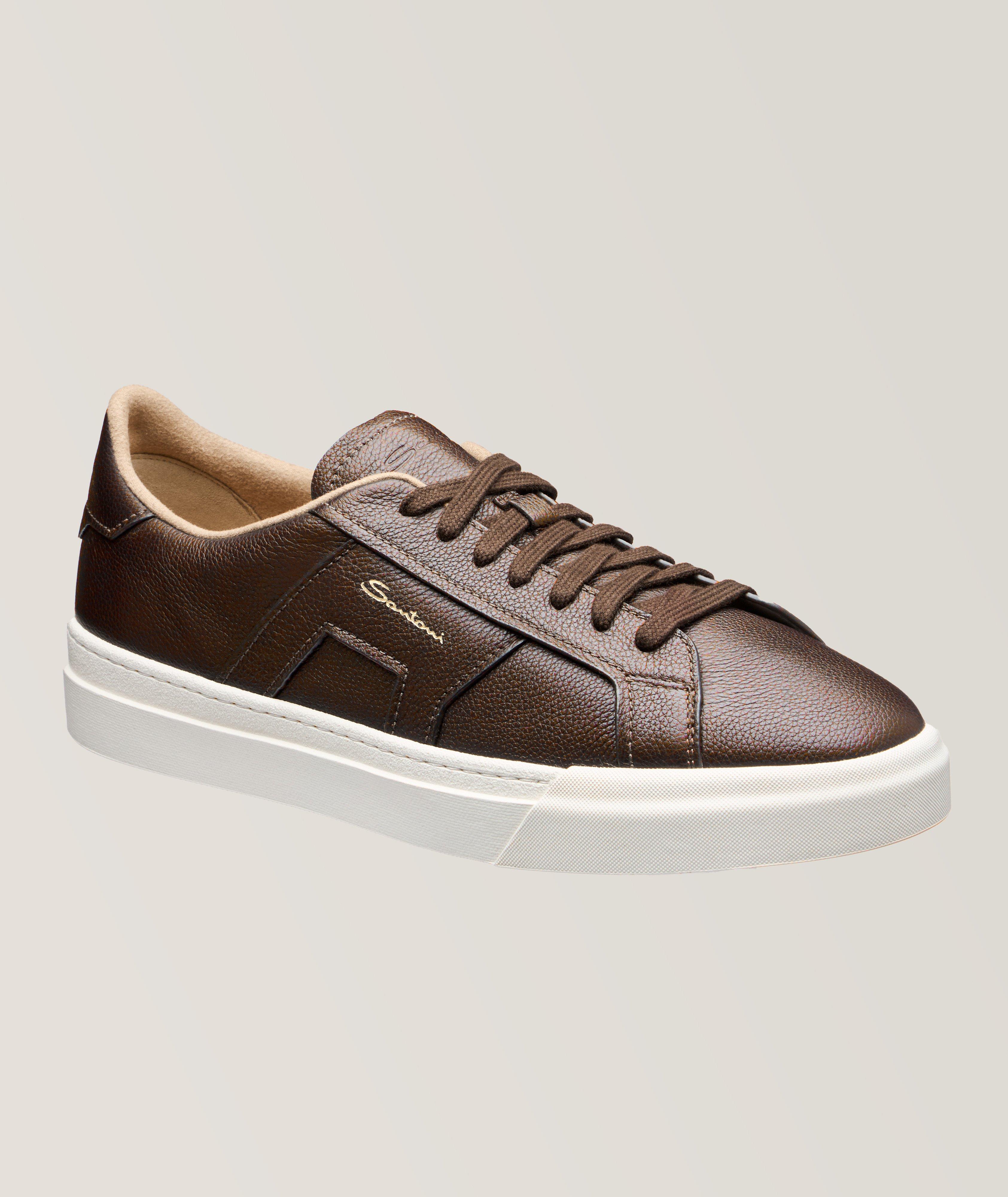 Grained Leather Sneakers  image 0