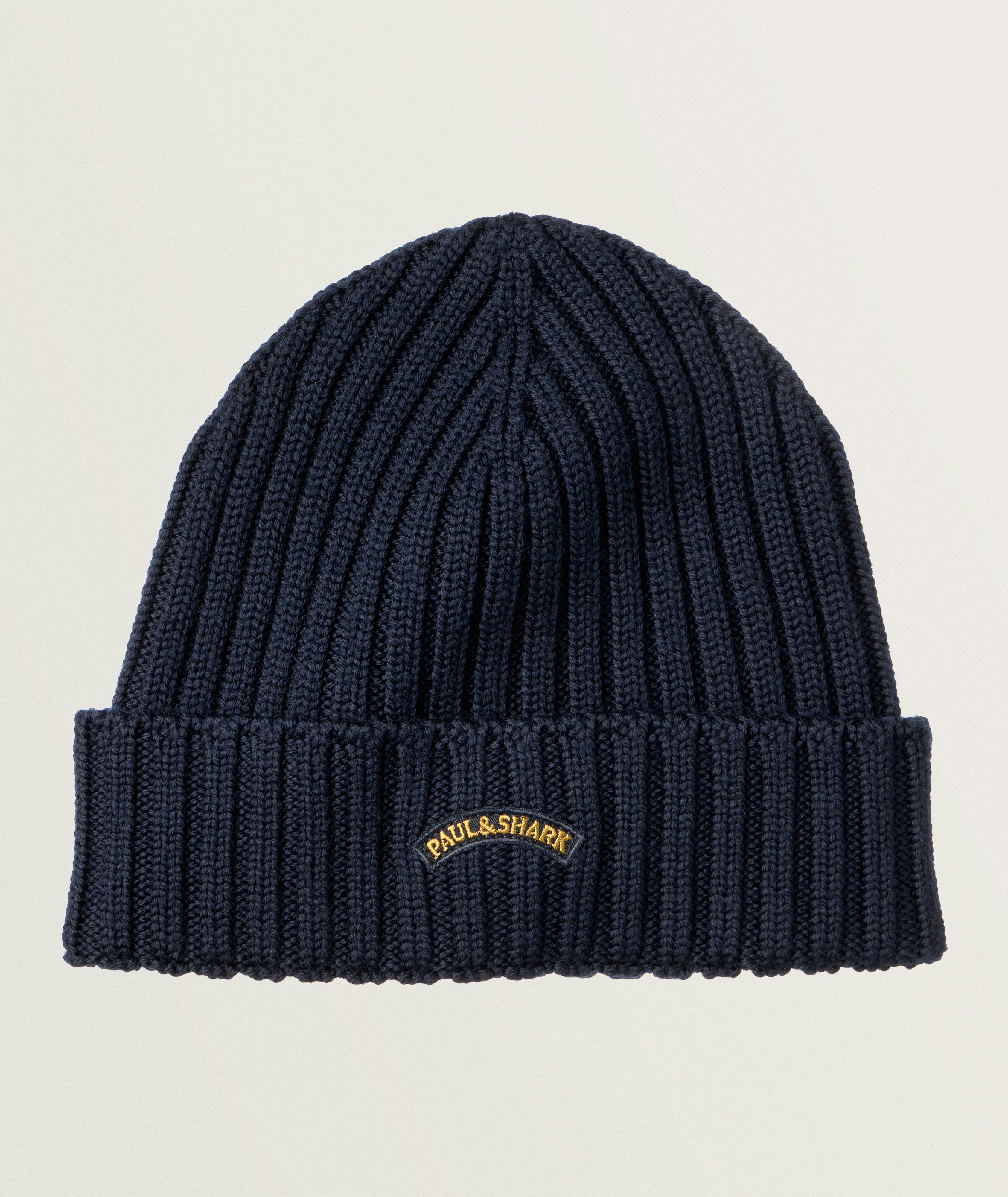 Embroidered Virgin Wool Toque image 0