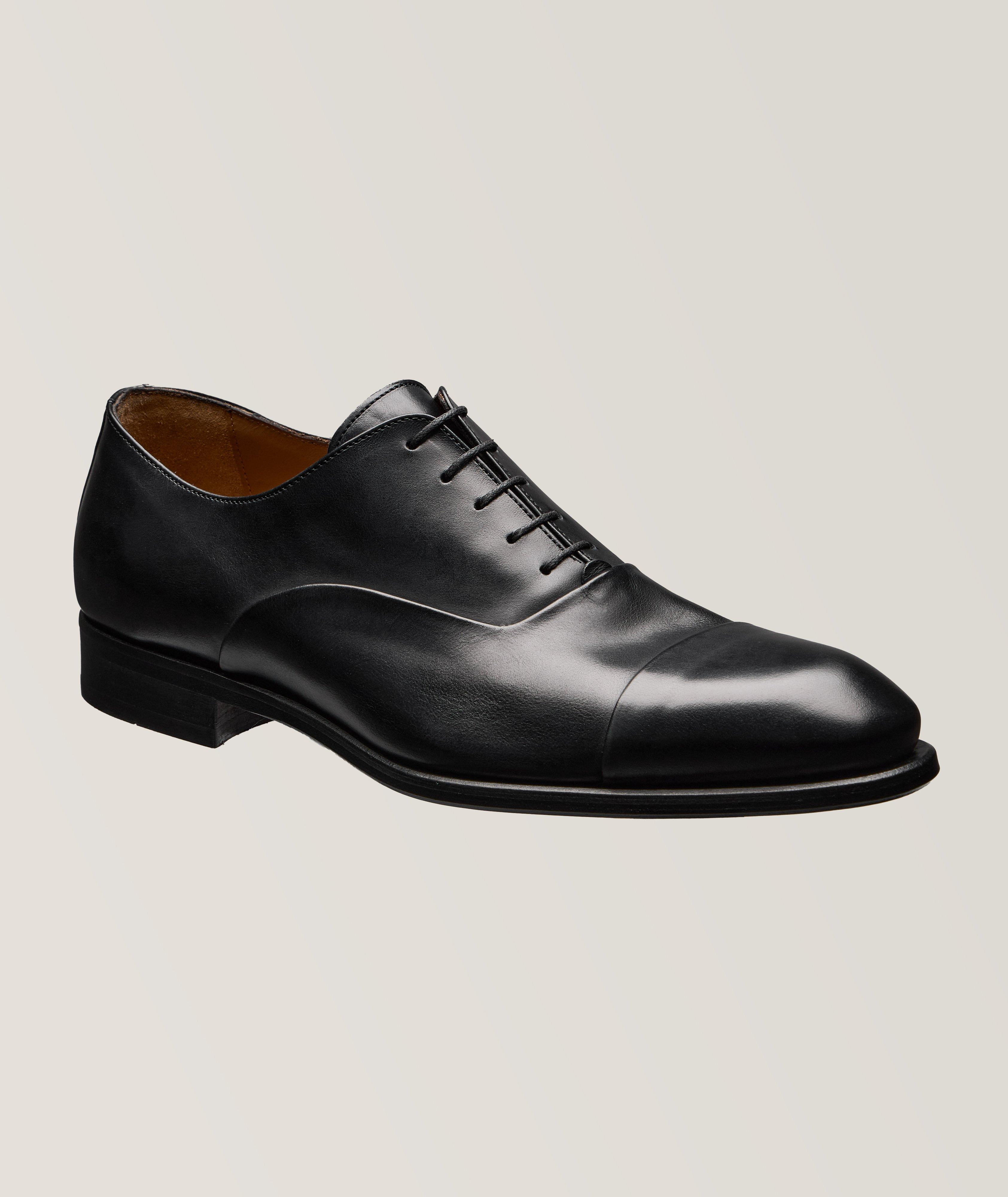 Harold Chaussure lacée en cuir poli