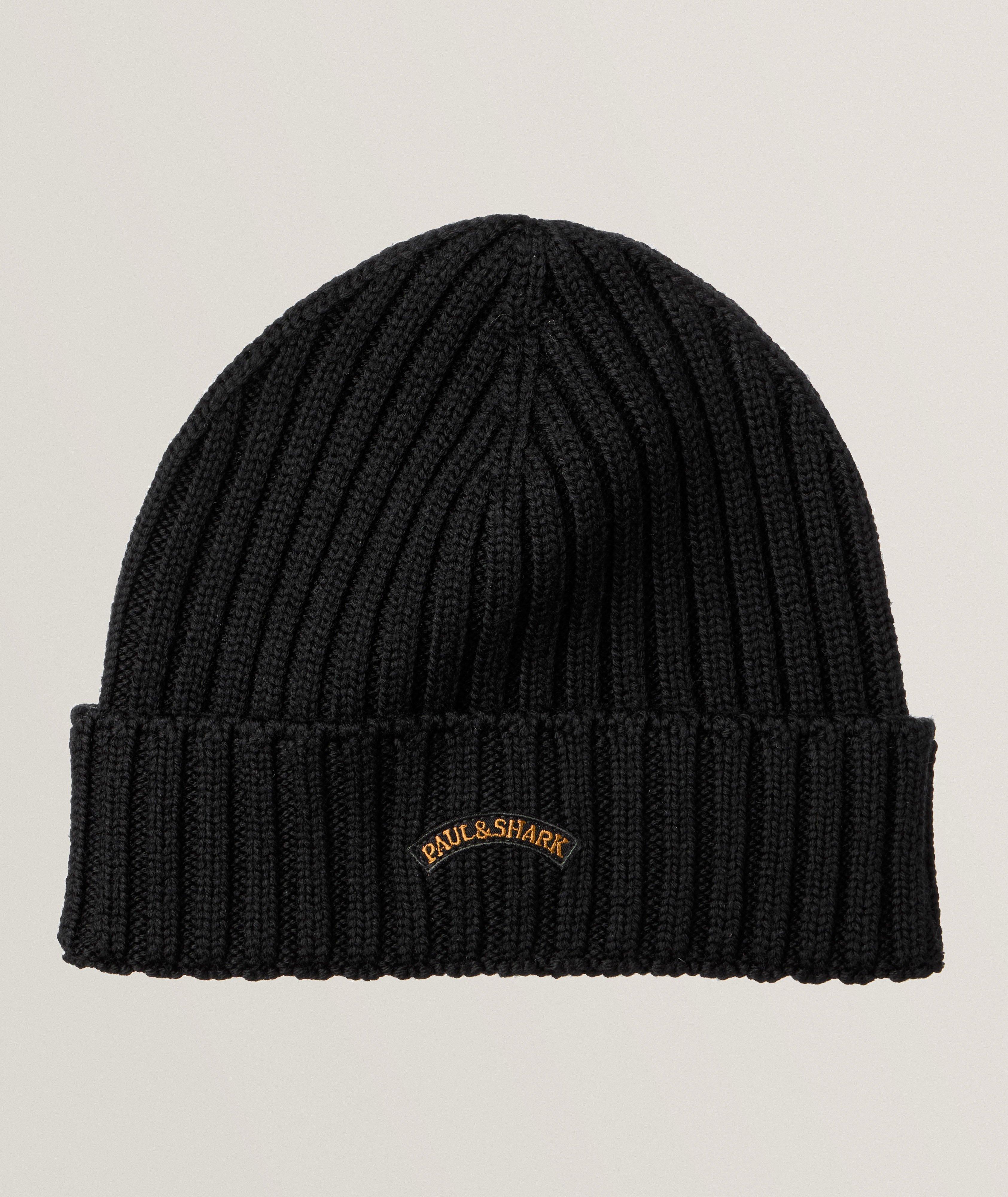 Embroidered Virgin Wool Toque image 0