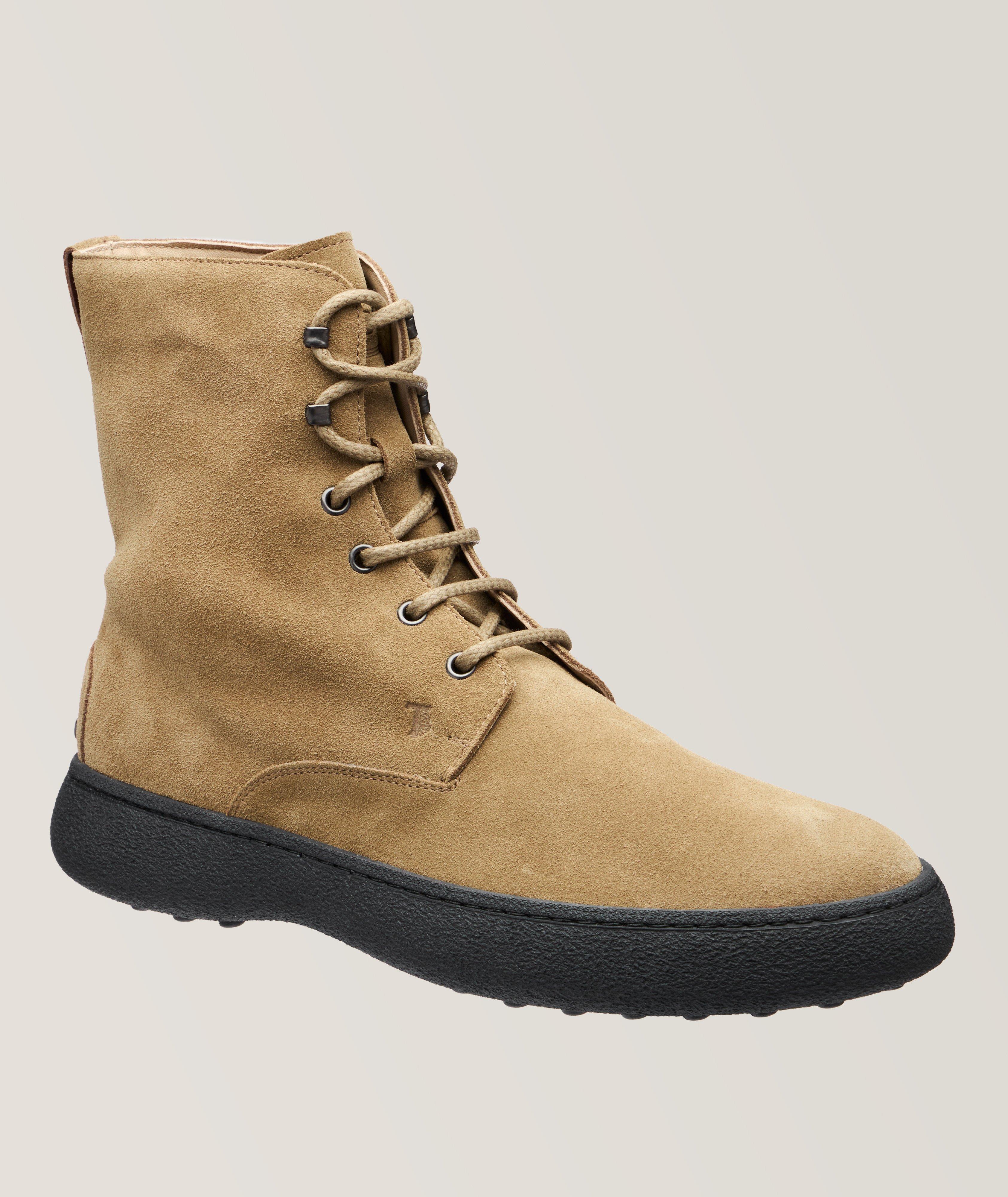 Tod's Gommino Suede Leather Boots