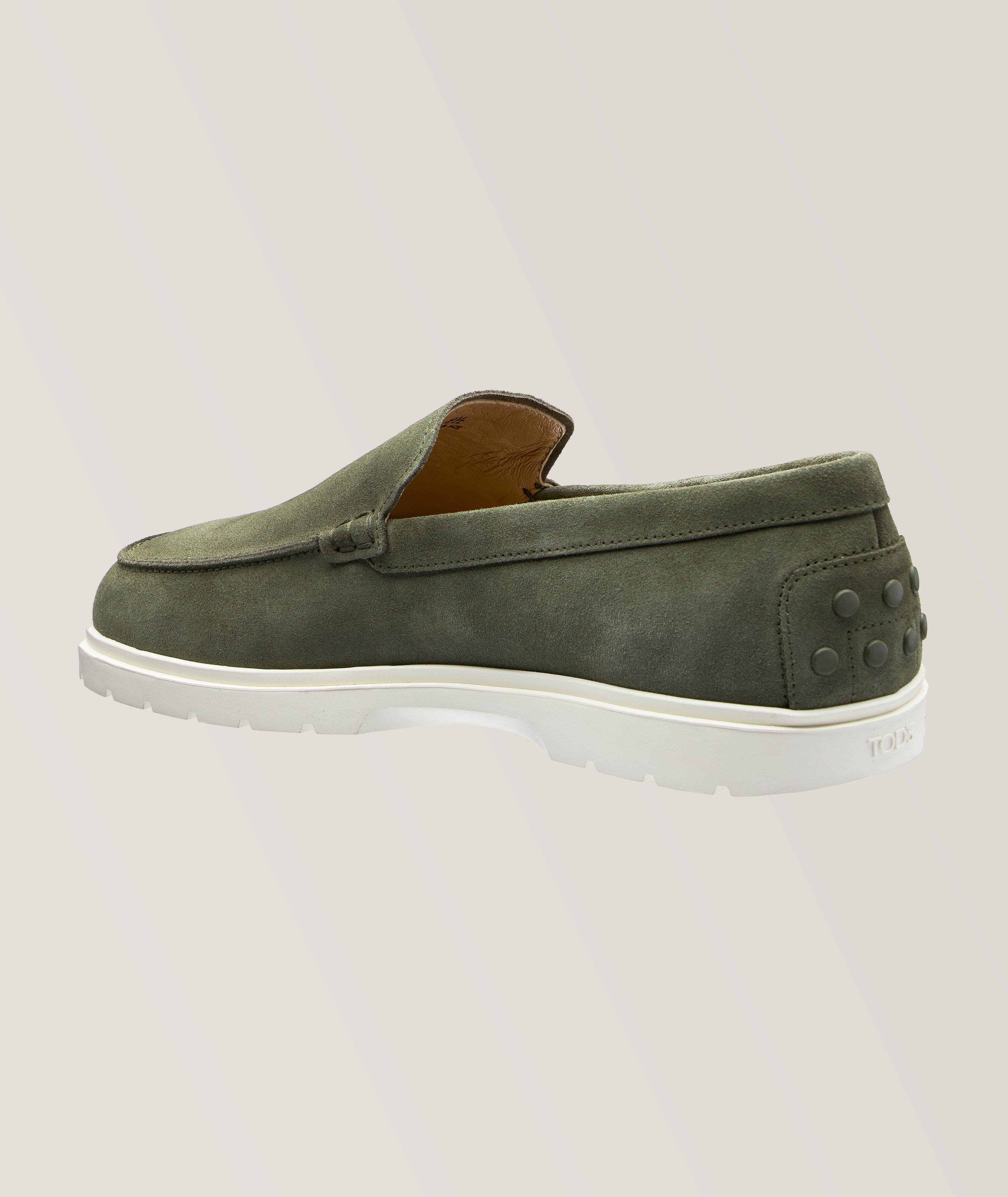 Suede Slipper Loafers image 1