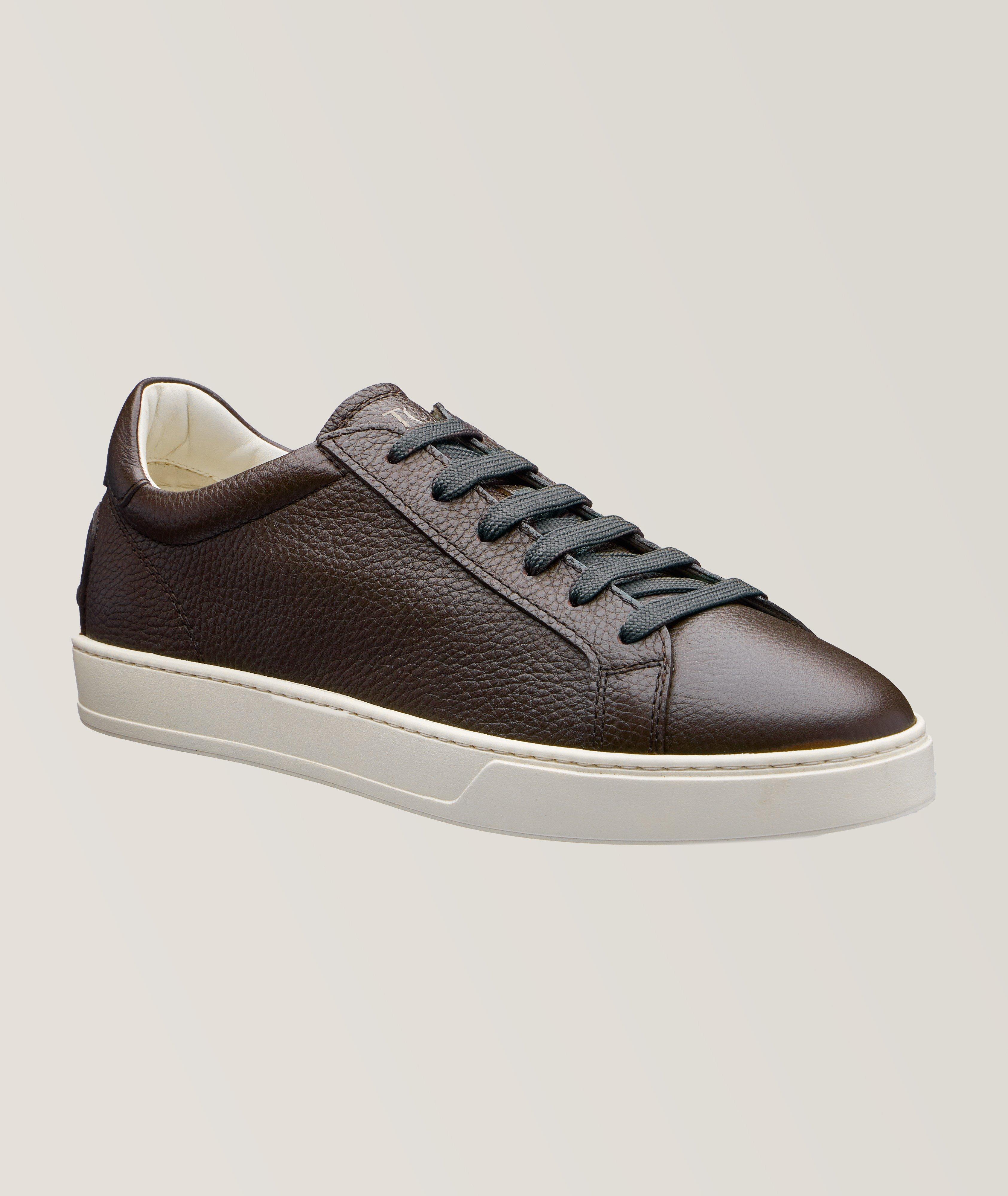 Low-Top Leather Sneaker image 0