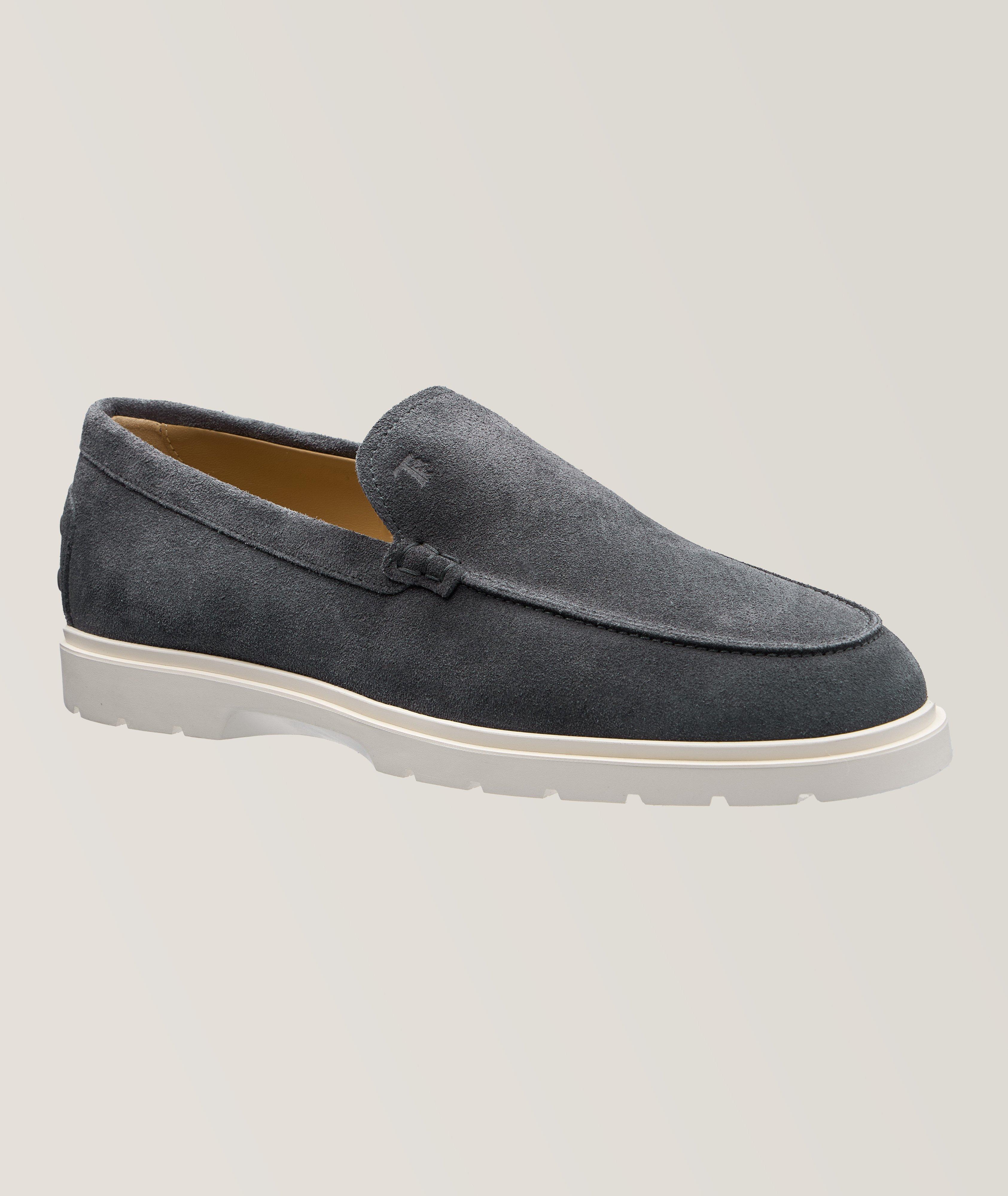 Suede Slipper Loafers