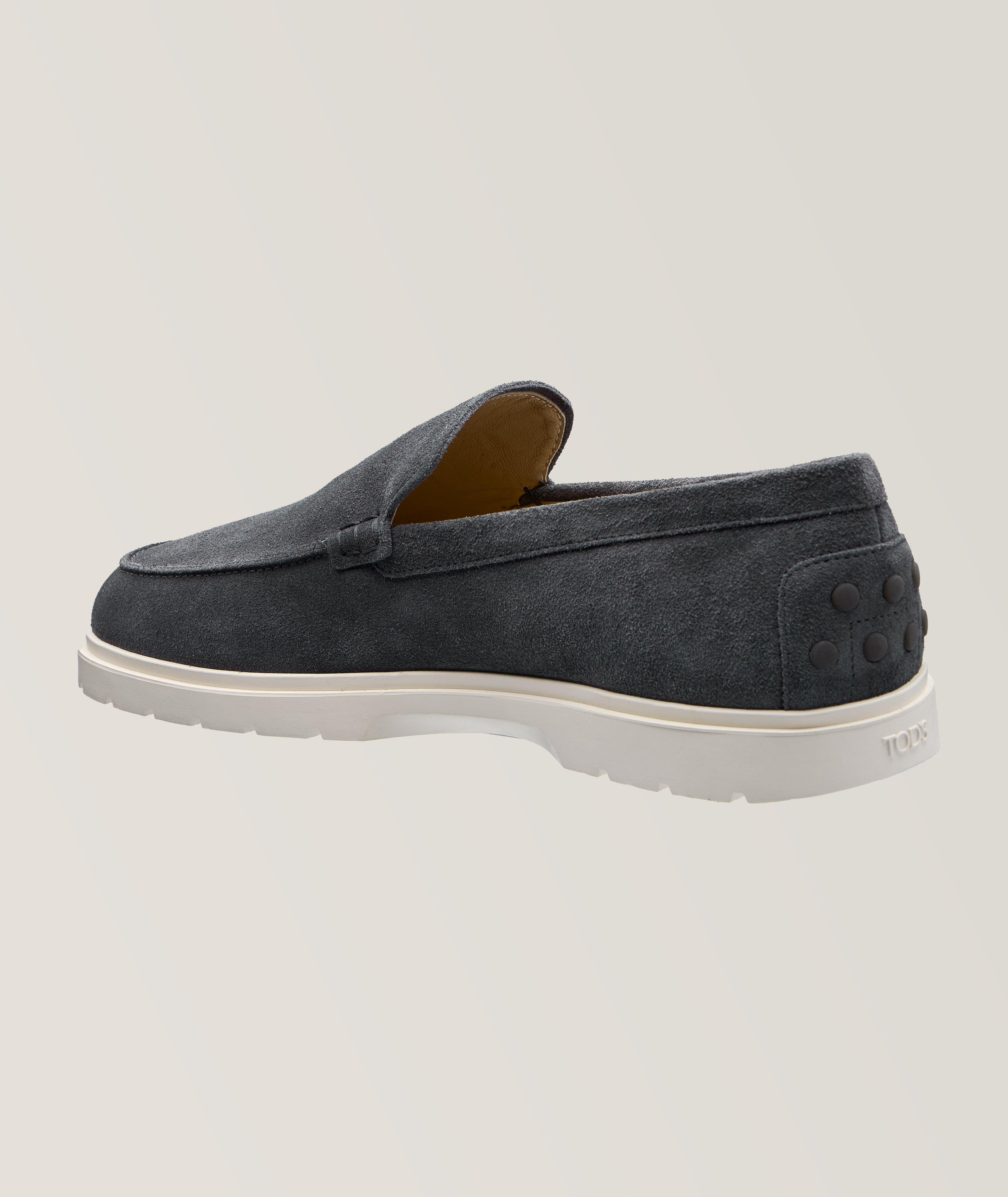 Suede Slipper Loafers image 1
