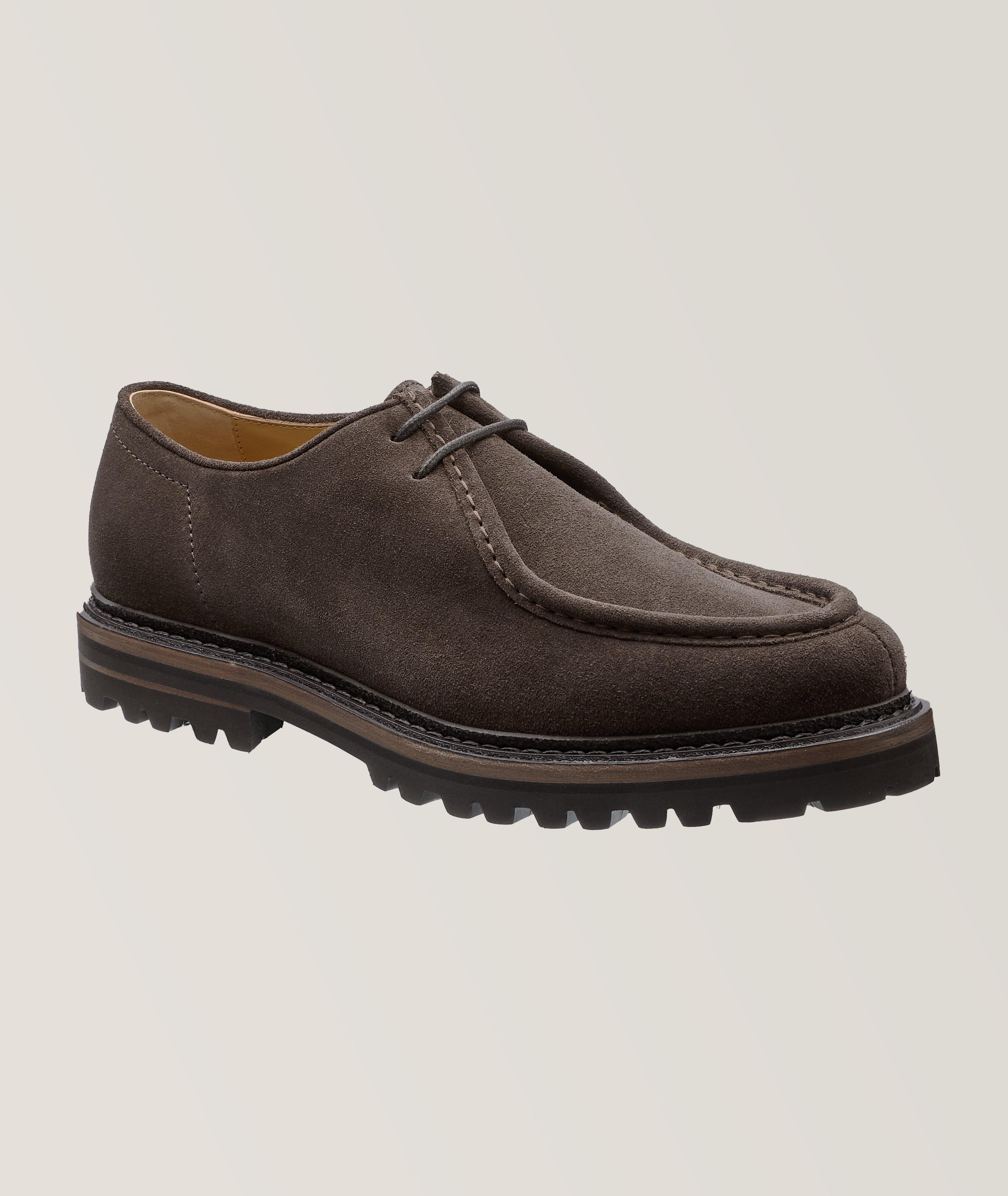 Suede Moc Toe Derbies image 0