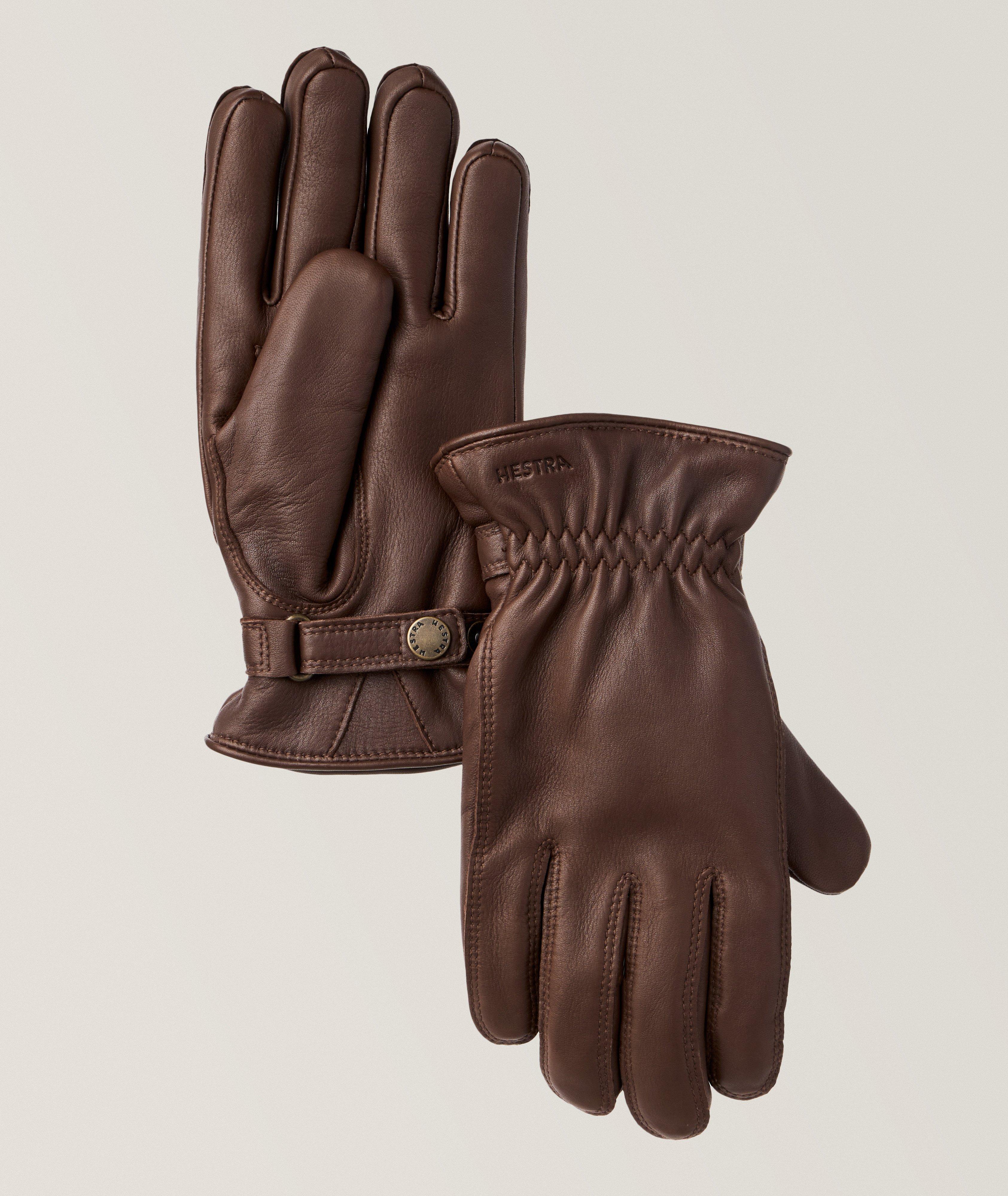 Gants Burensvik en cuir de chevreuil doublés de laine image 0