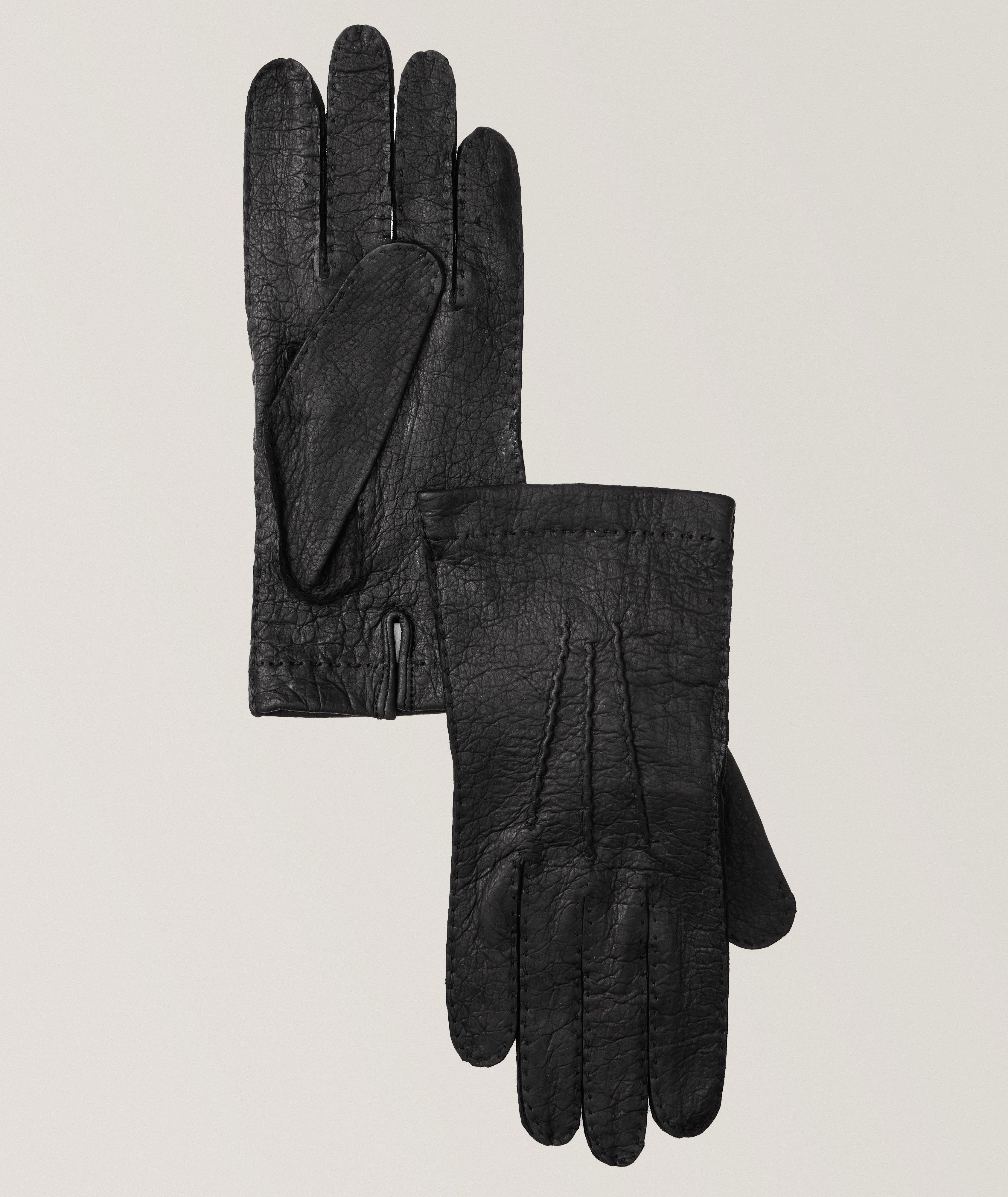 Handsewn Peccary Unlined Gloves image 0