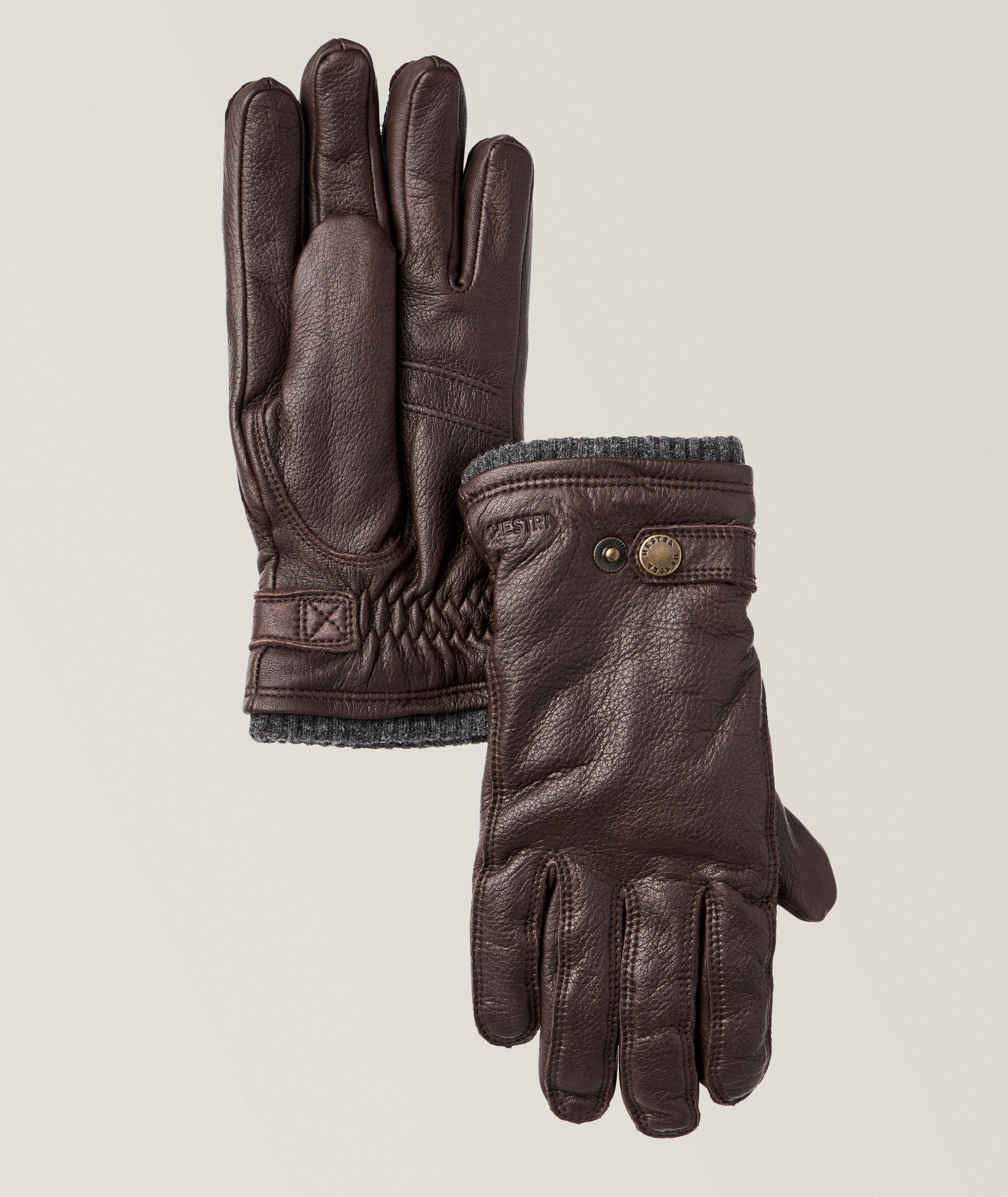 Utsjö Elk Leather Gloves image 0