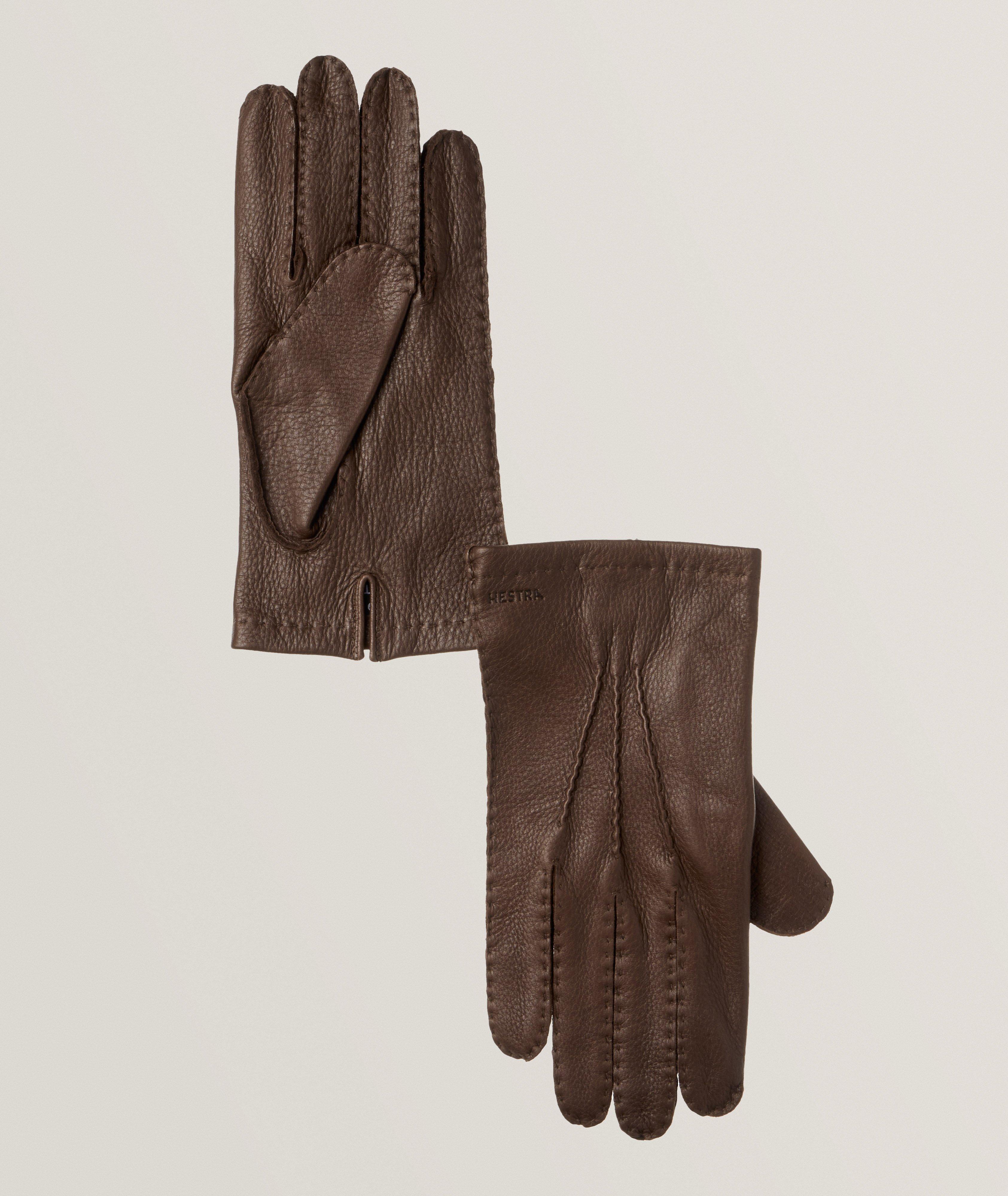 Gants Henry en cuir de chevreuil image 0