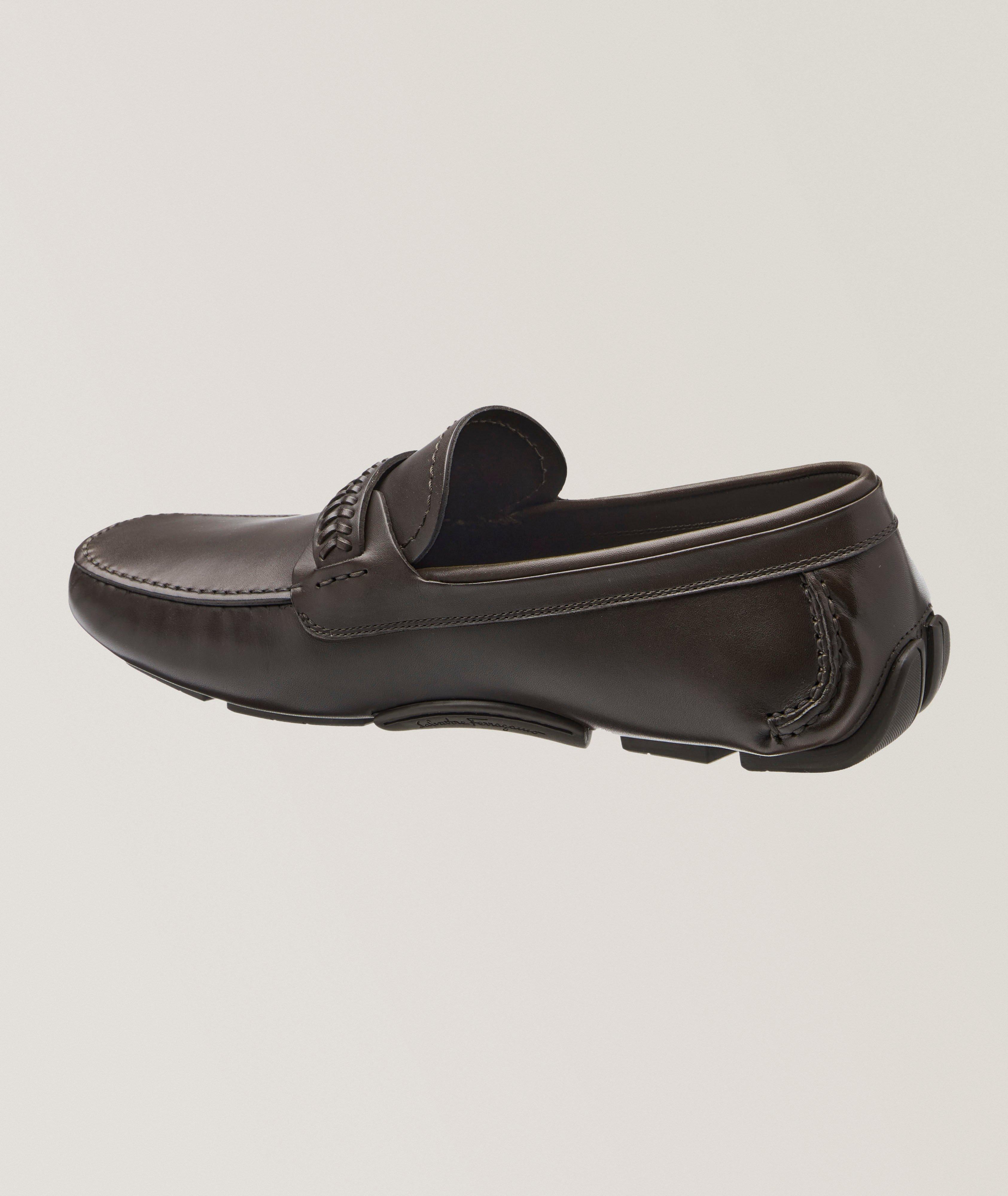 Ferragamo Calipso Leather Drivers | Casual Shoes | Harry Rosen