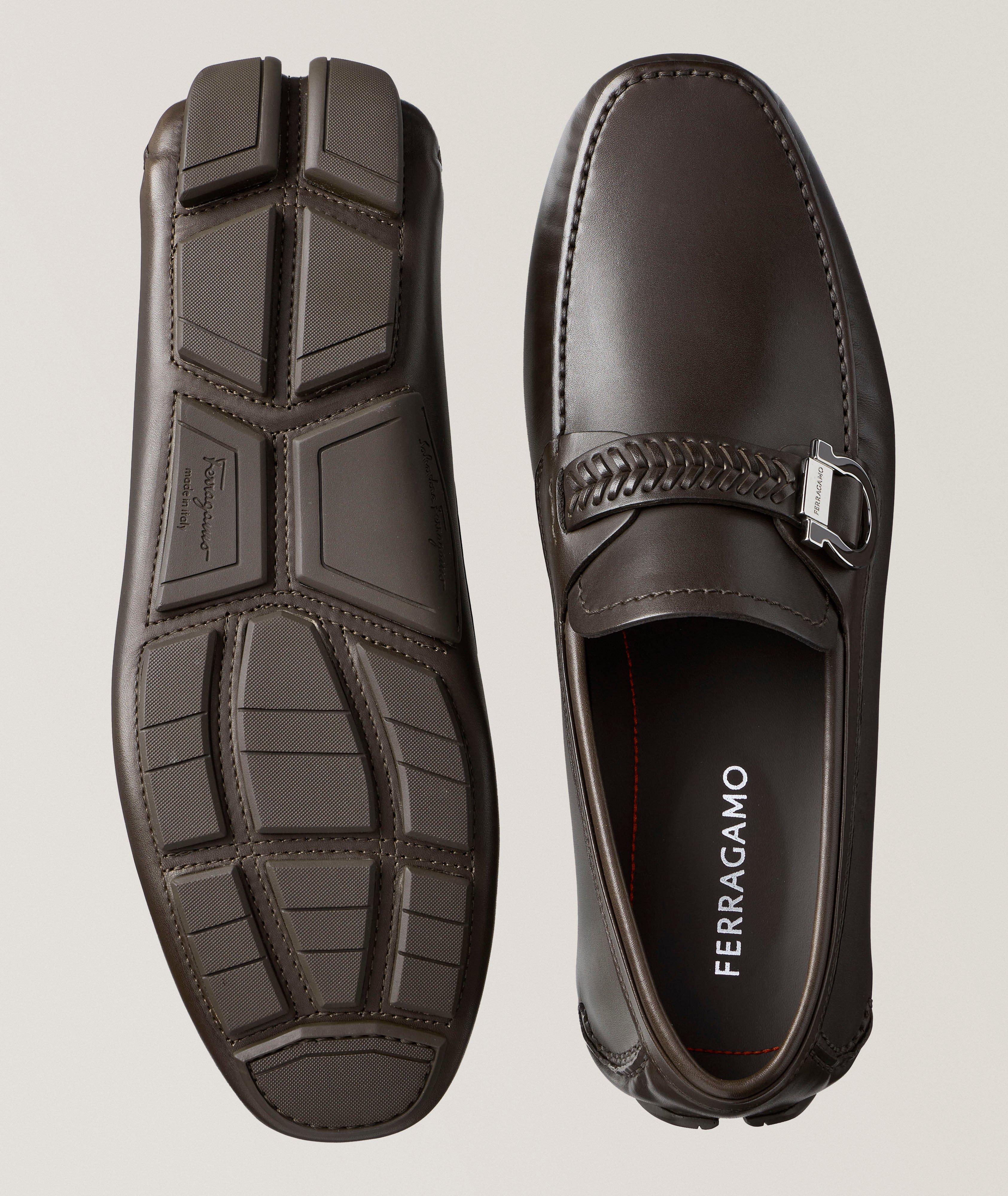 Ferragamo Calipso Leather Drivers | Casual Shoes | Harry Rosen