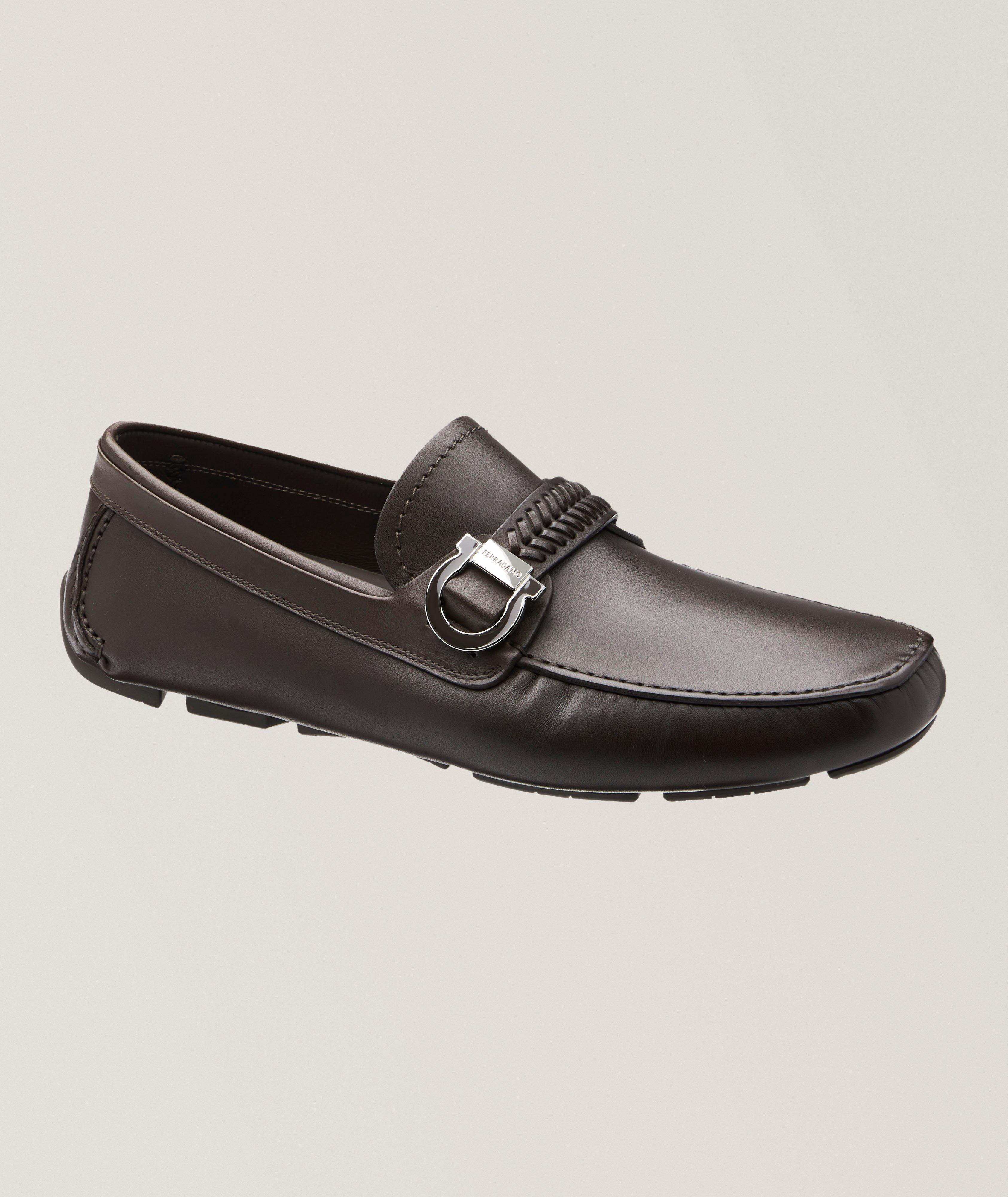 Ferragamo Calipso Leather Drivers | Casual Shoes | Harry Rosen