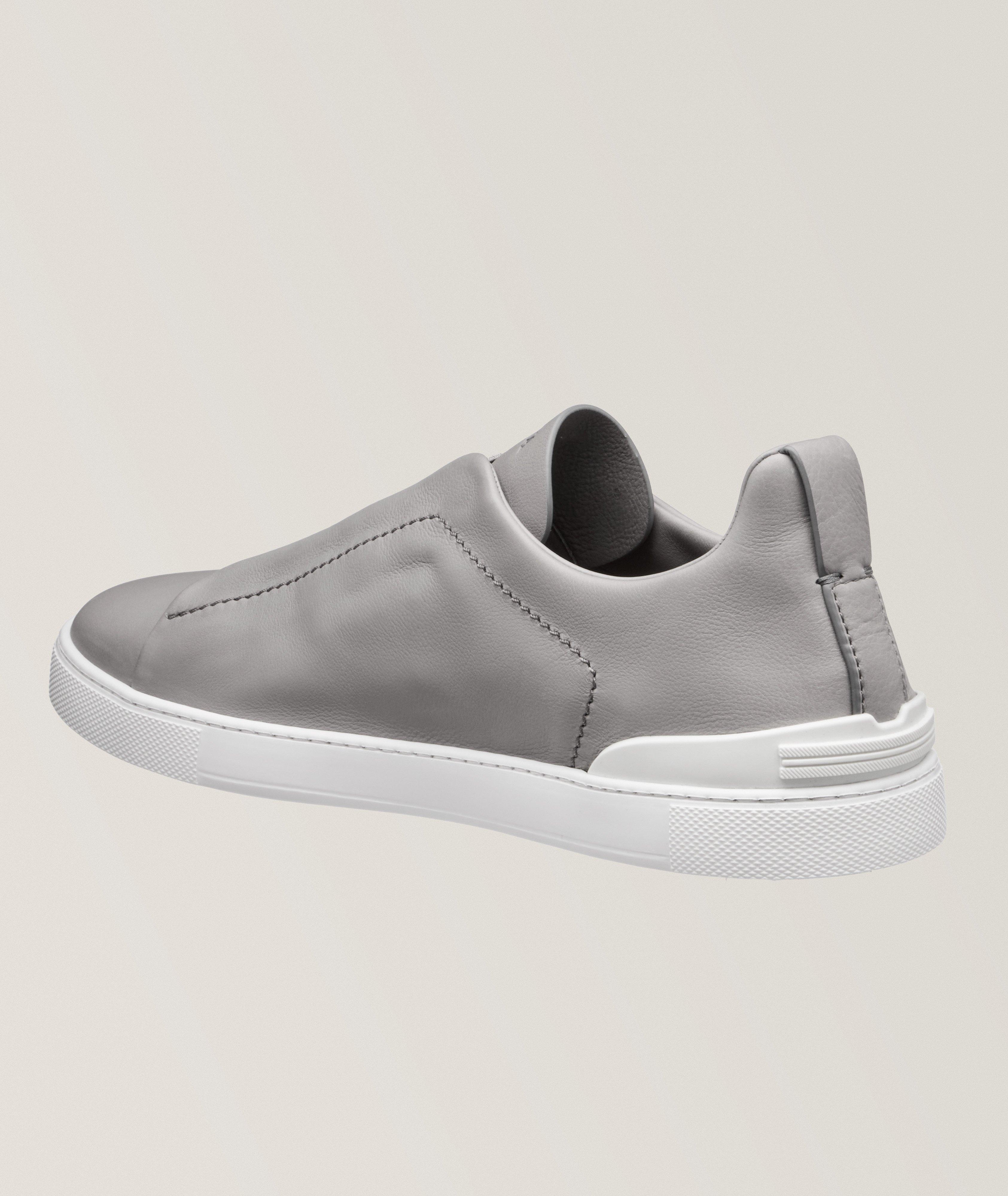 Chaussure sport en cuir, collection Triple Stitch image 1