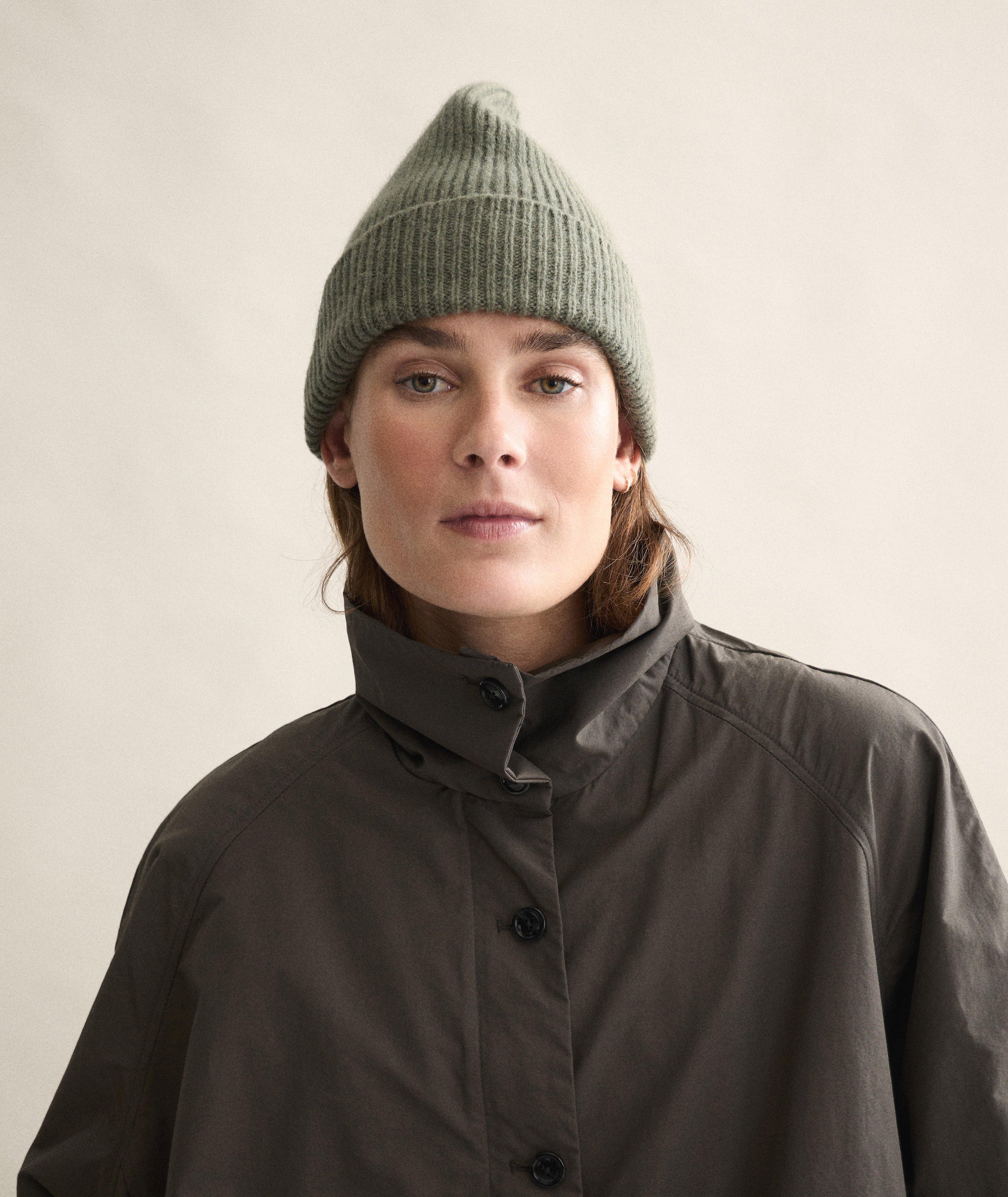 Tuque en laine et en angora à rayures image 2