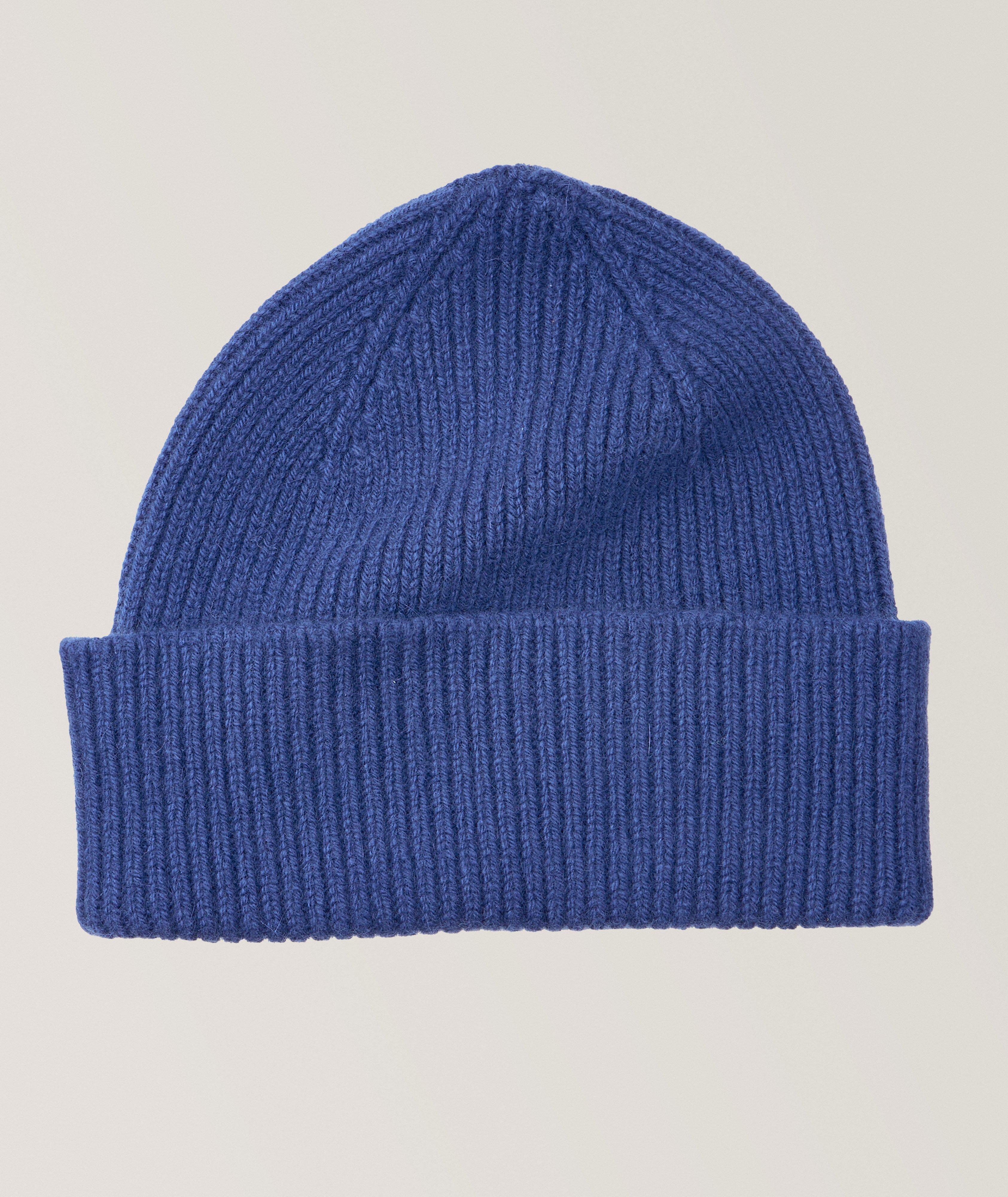 Marin Ribbed Wool-Angora Classic Toque image 0