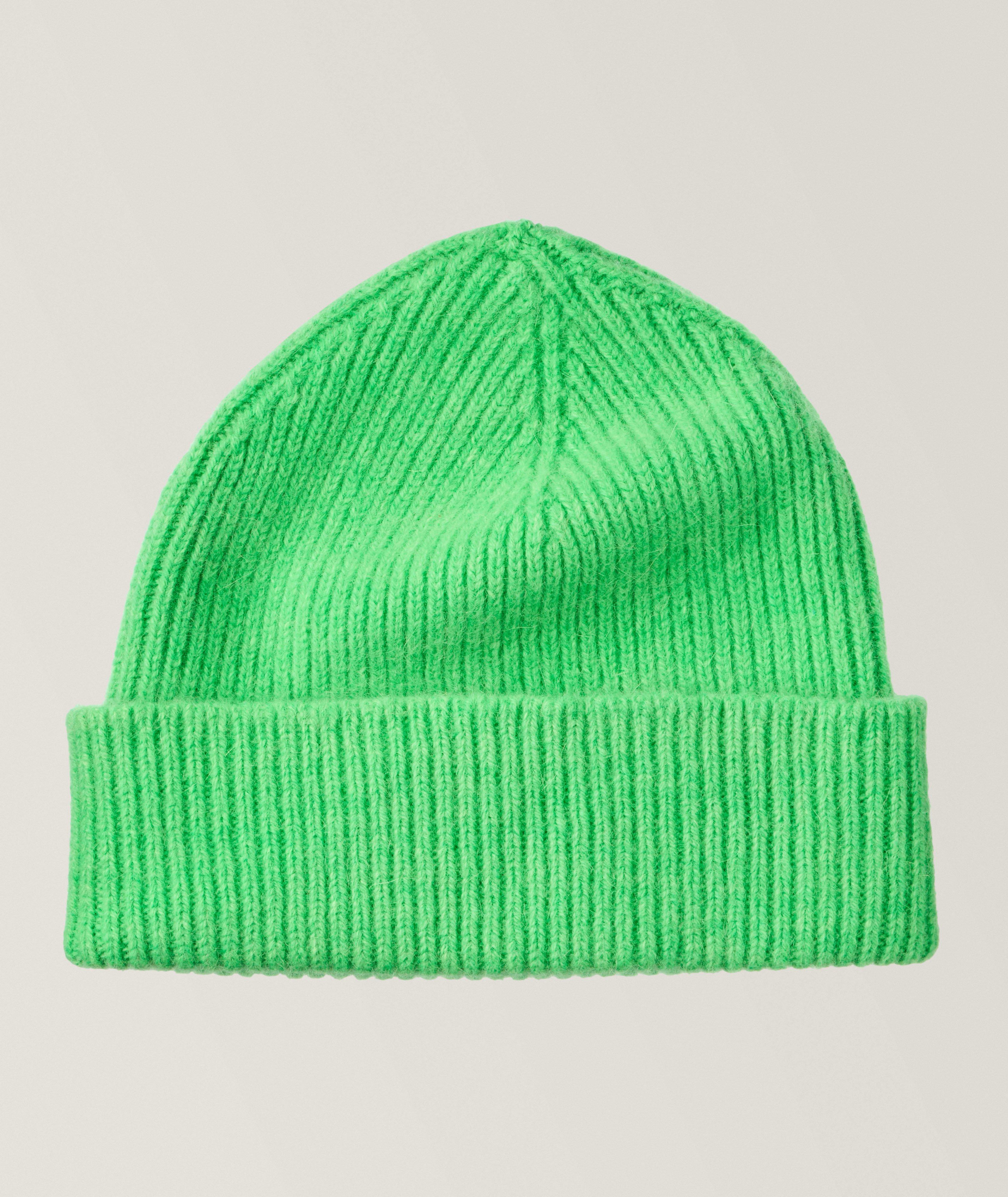 Ribbed Wool-Angora Classic Toque image 0