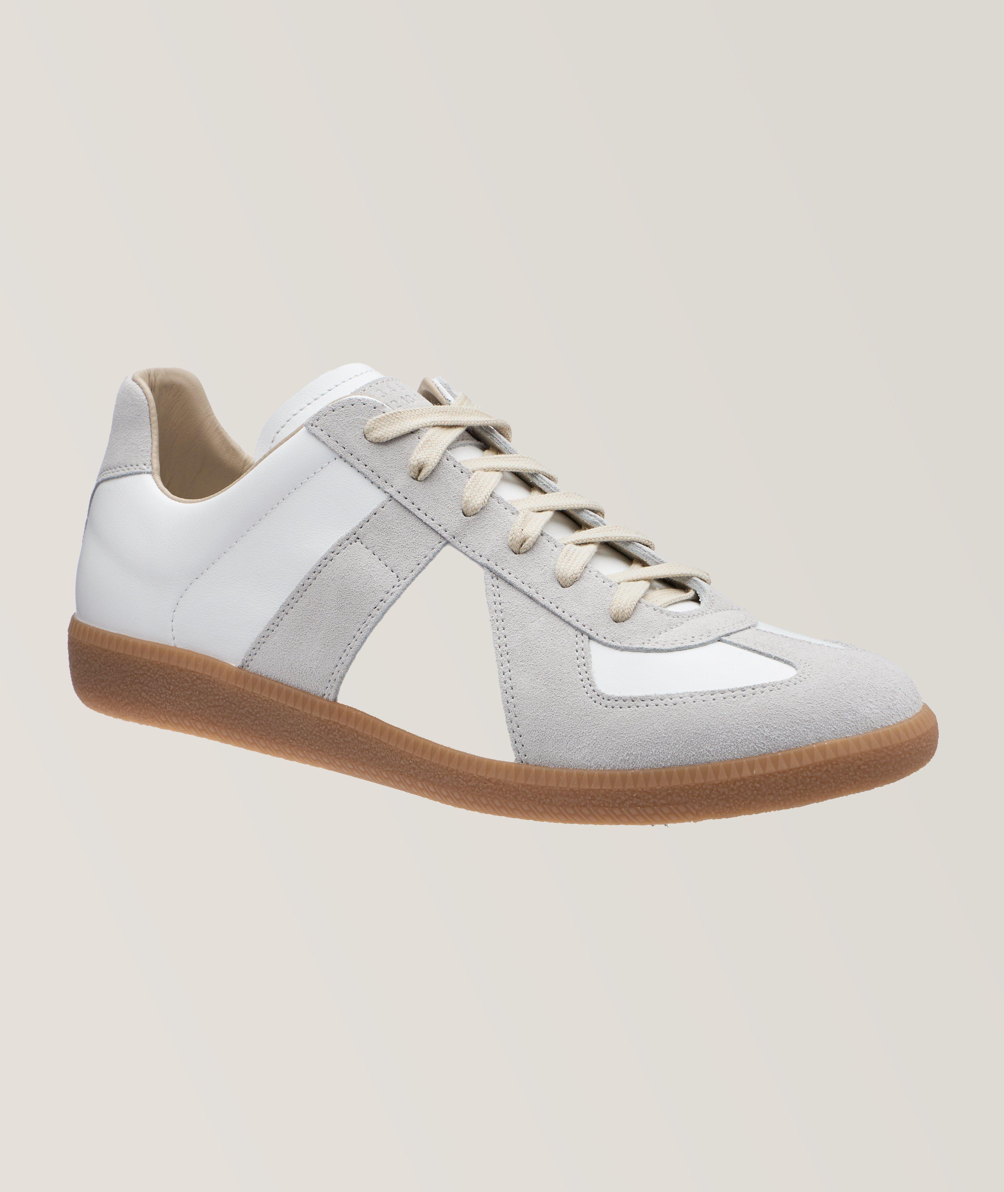 Maison Margiela Replica Low-Top Leather Sneakers