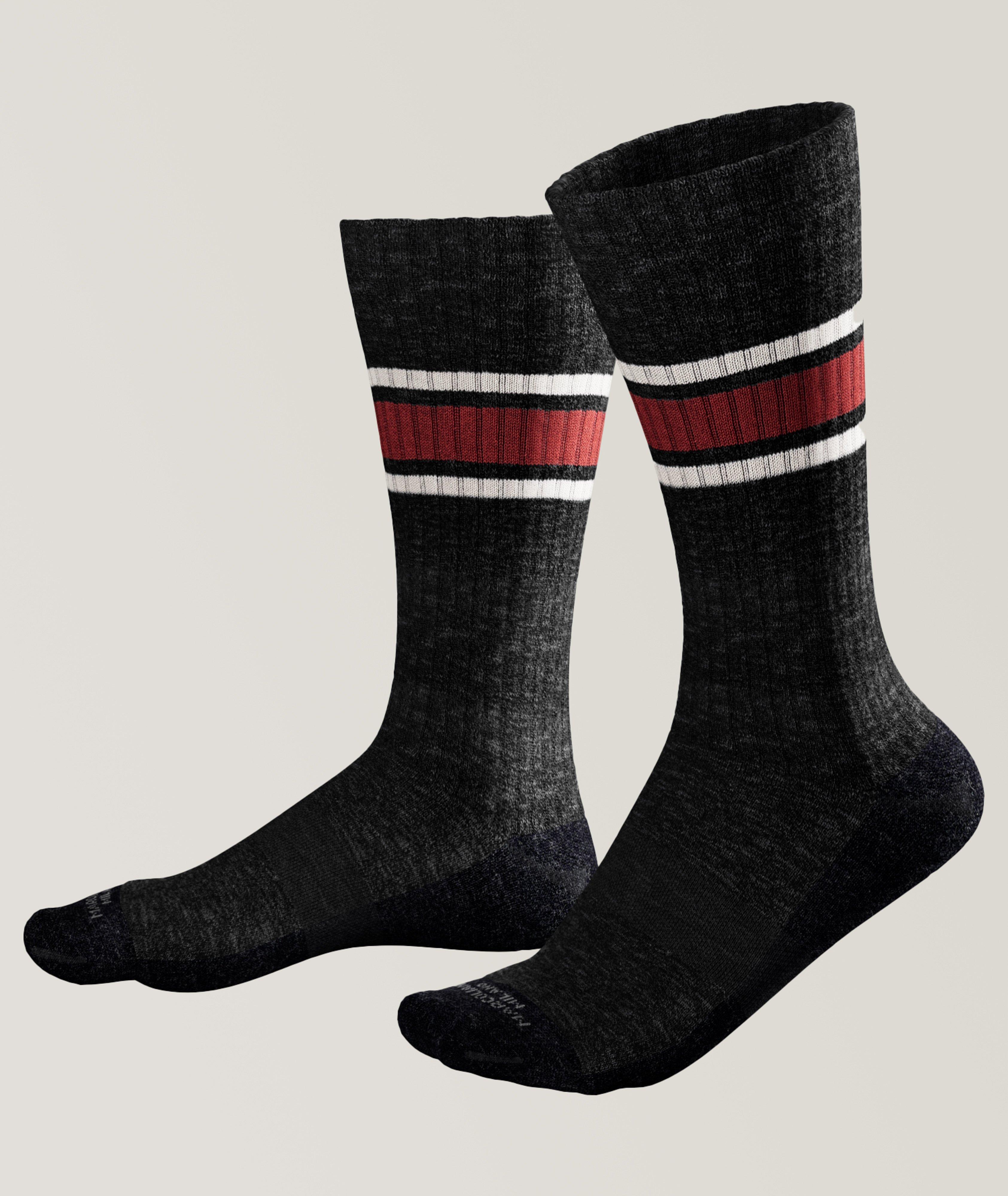 Flannel Pima Cotton-Blend Socks image 0