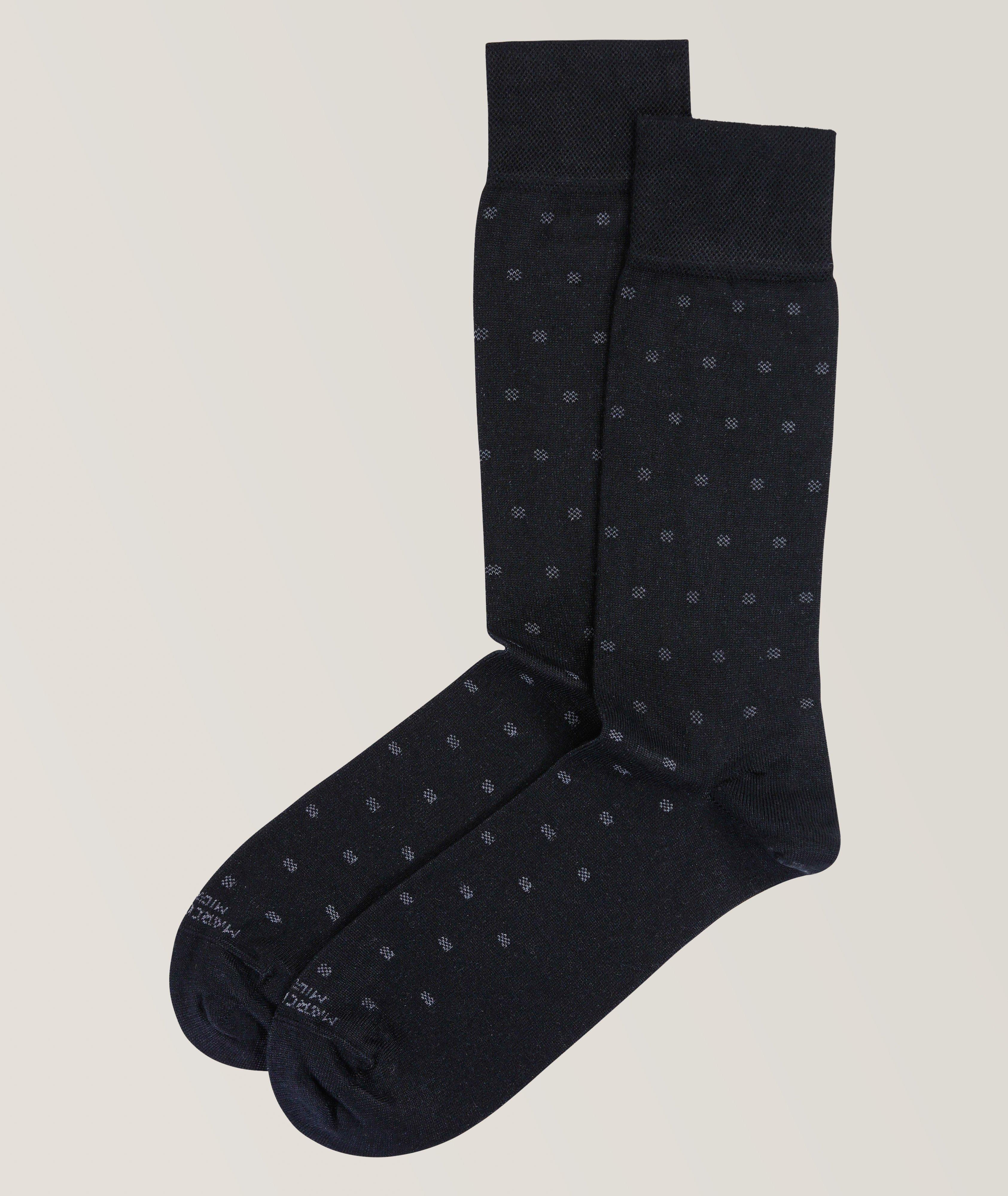 Micro-Polka Dress Socks image 0