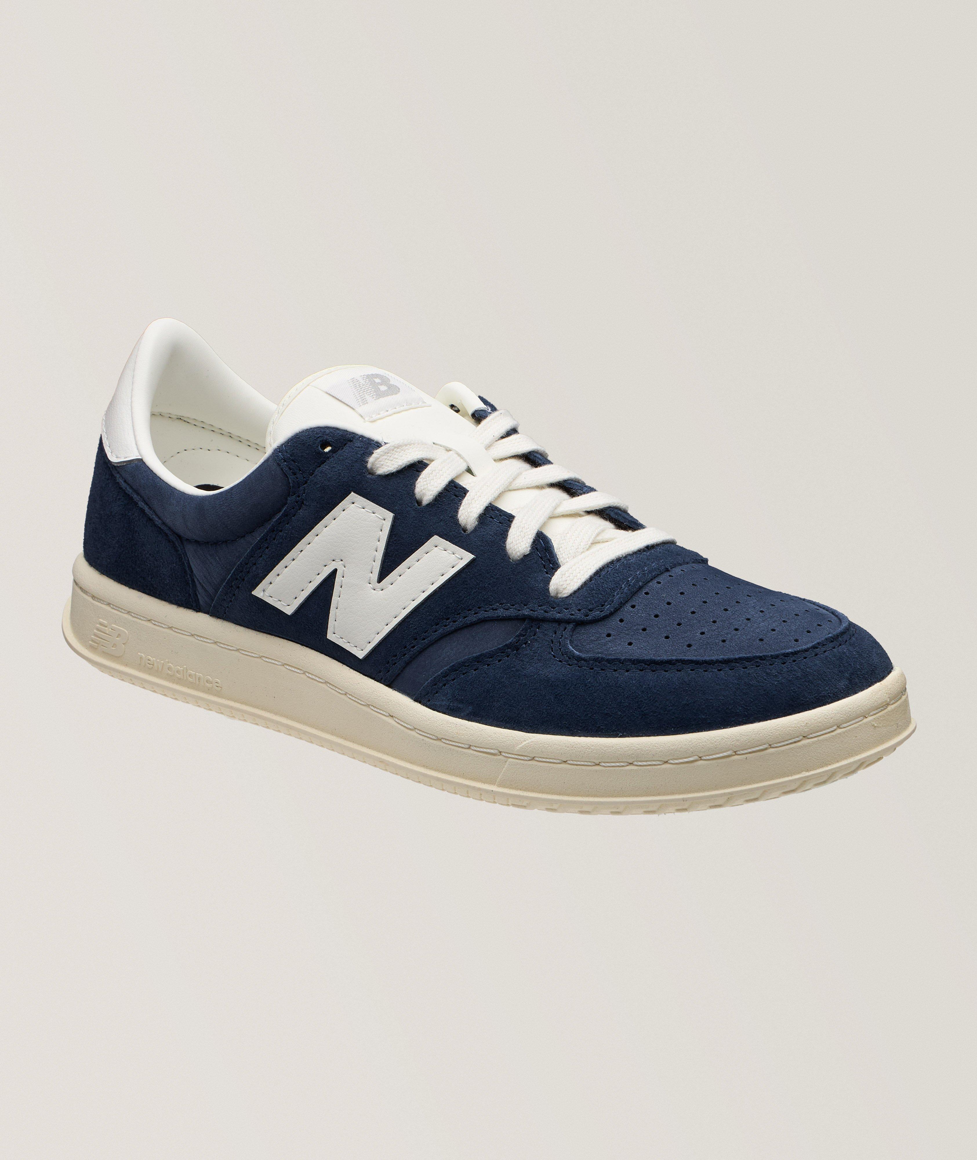 500 Suede & Leather Sneakers image 0