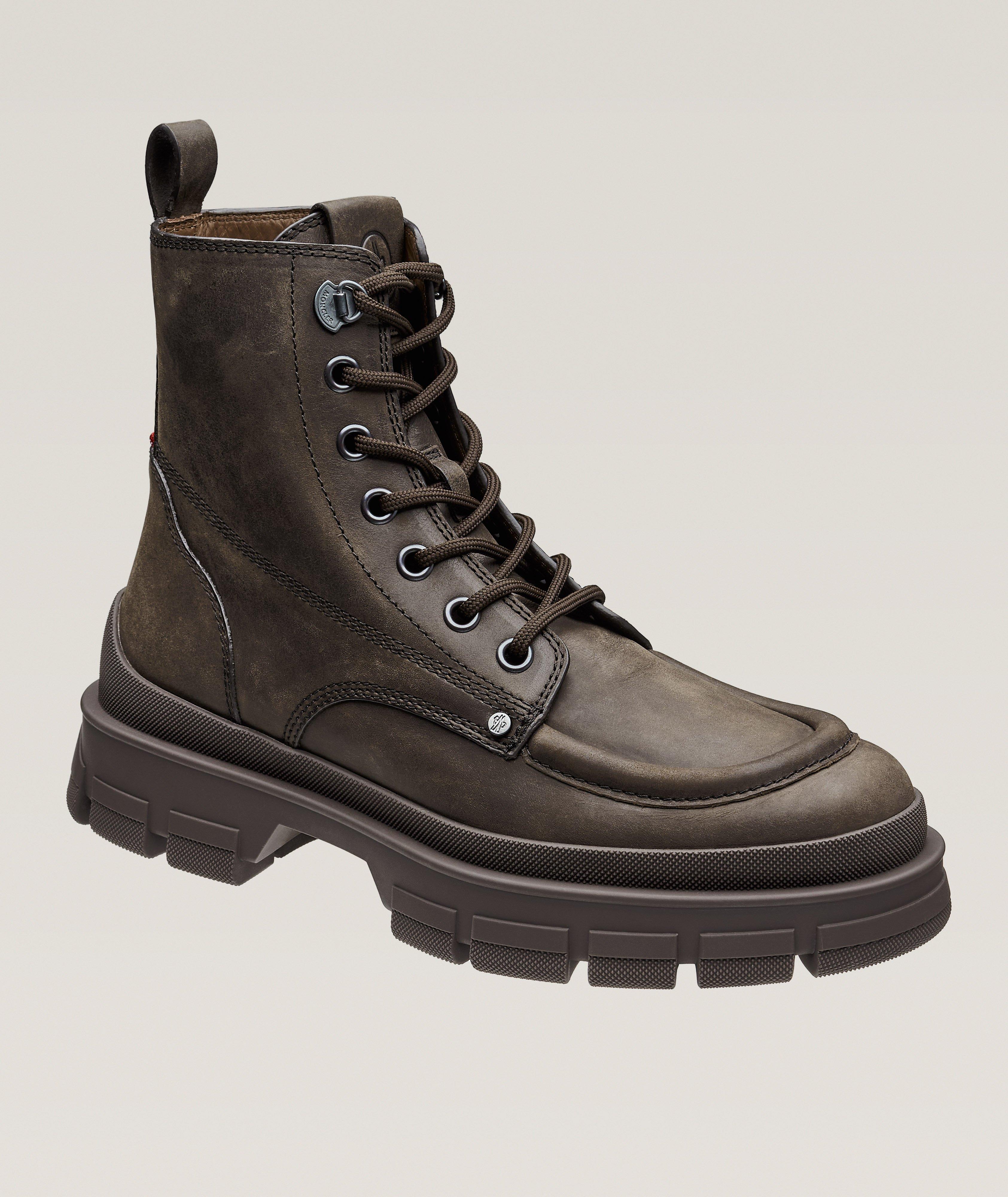 Hevea City Leather Apron Lug Boots image 0