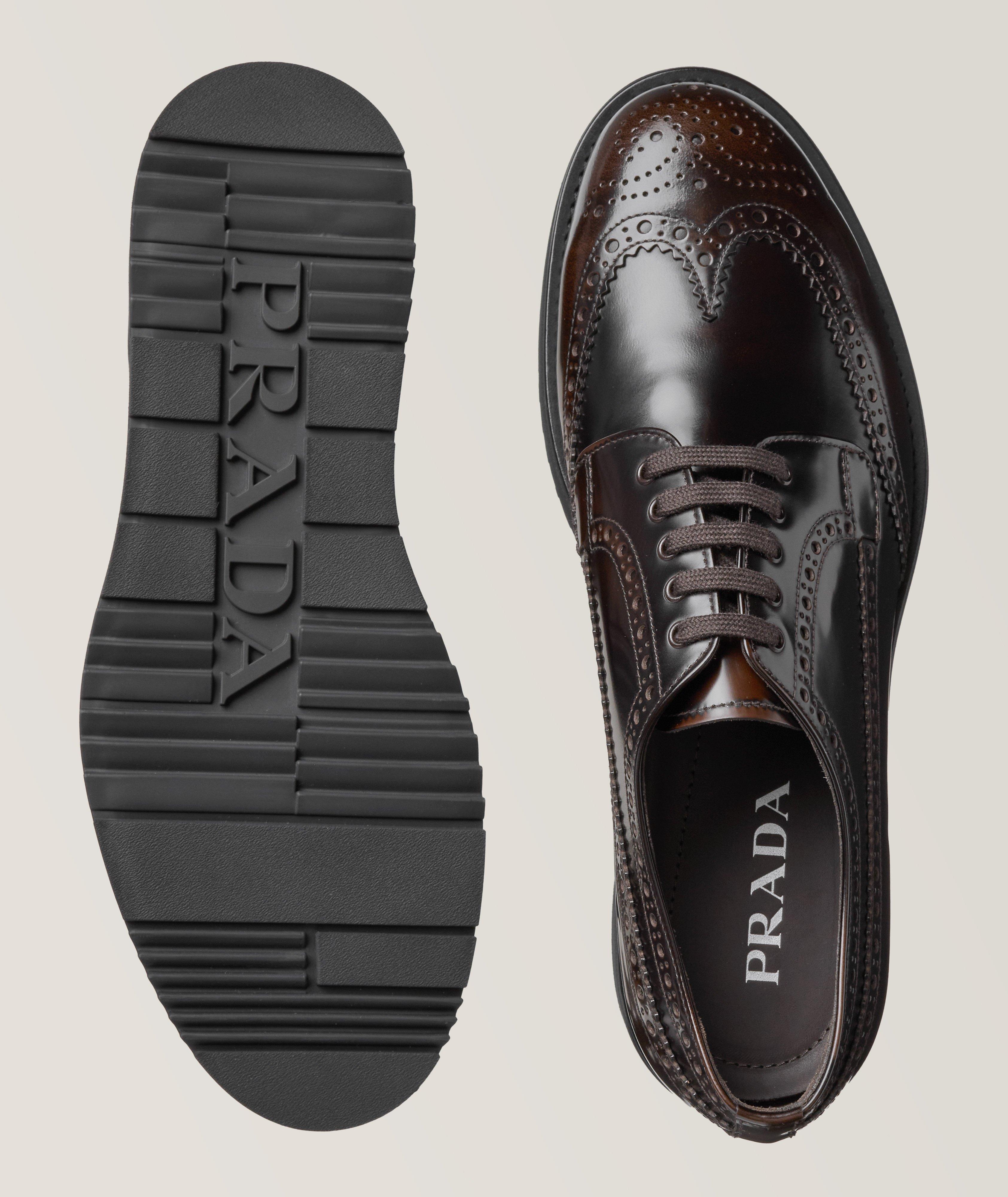 Brushed Leather Derby Brogues image 2