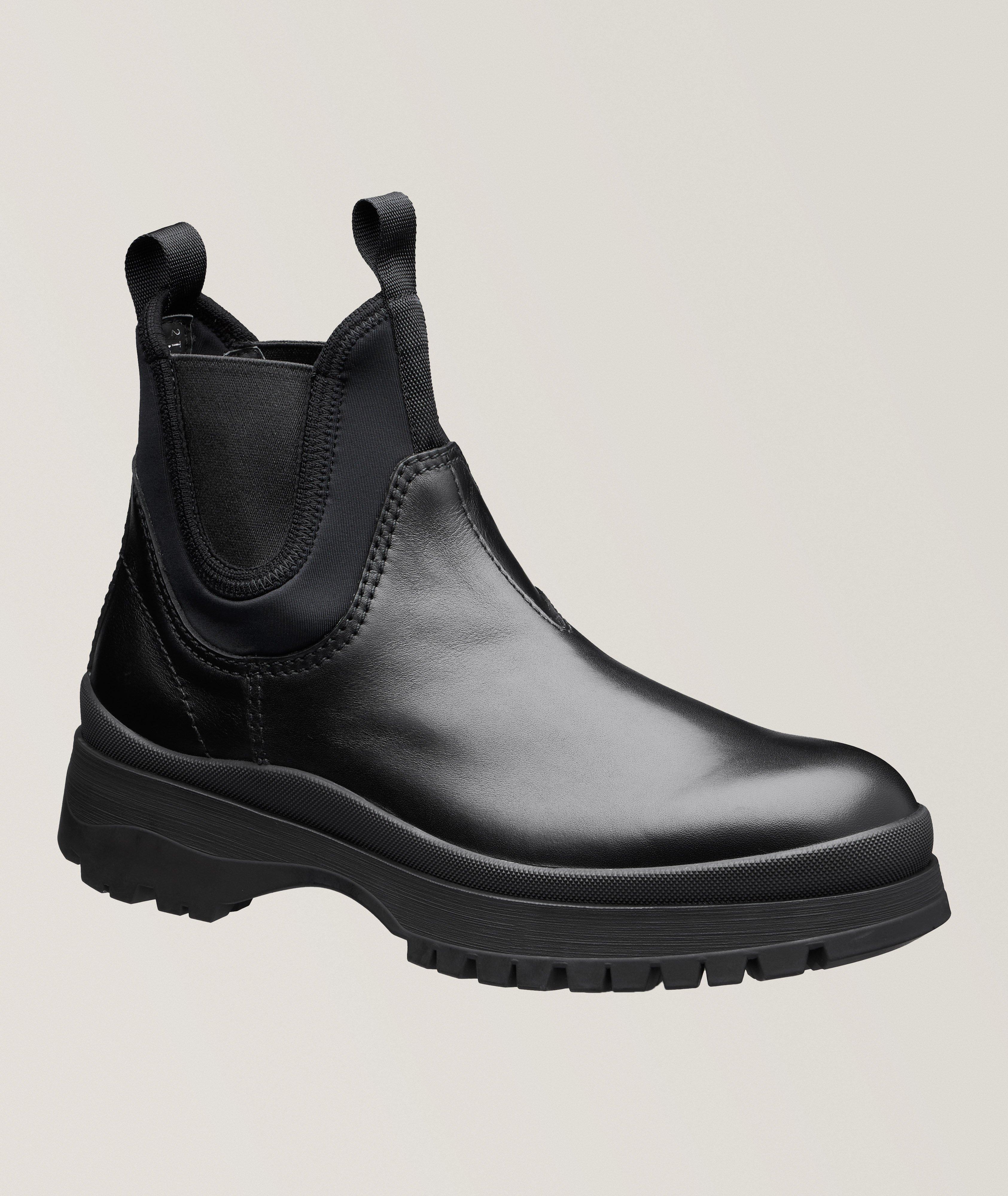 Brixxen Polished Leather Chelsea Boots image 0