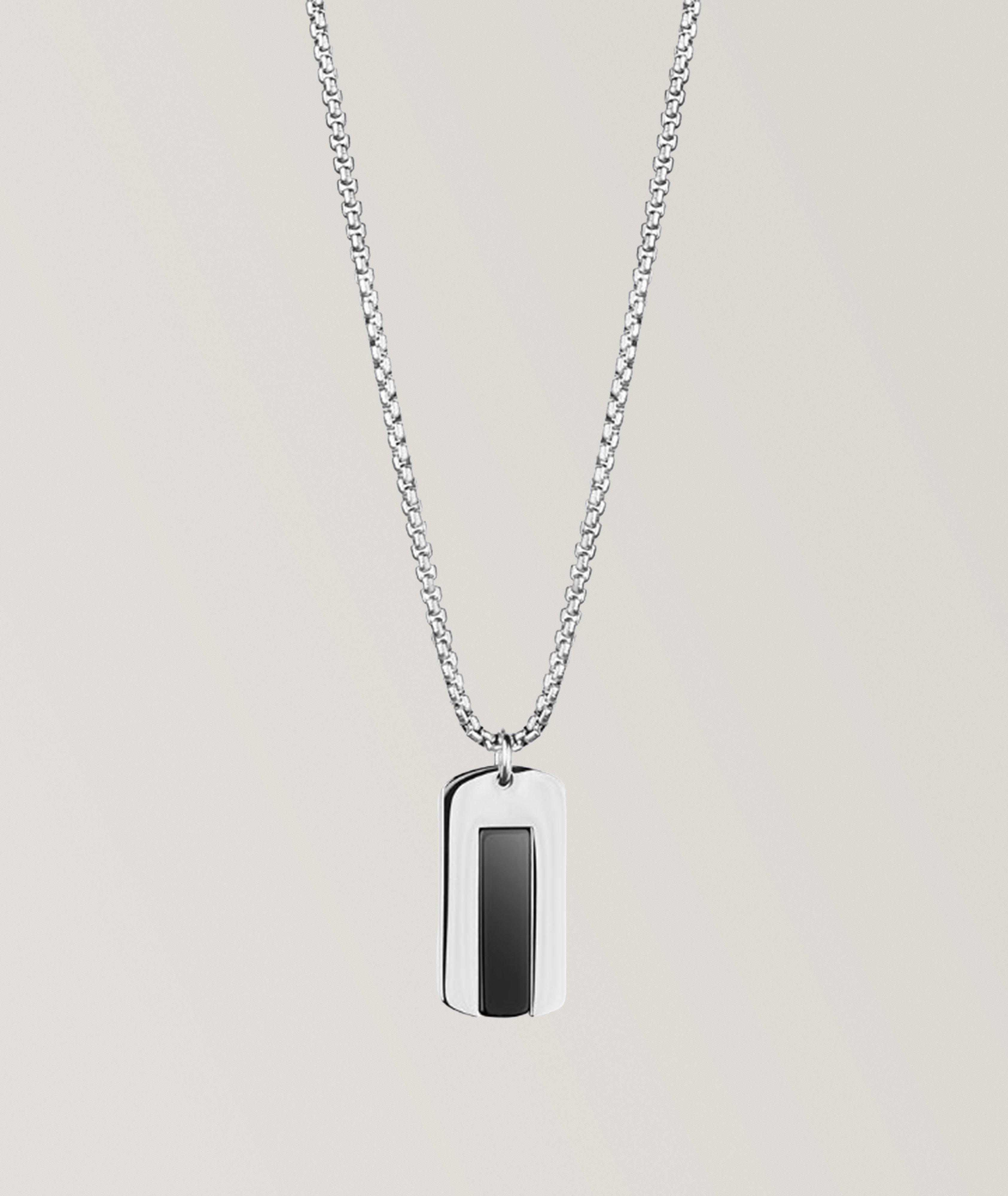 Collier avec plaque suspendue image 0